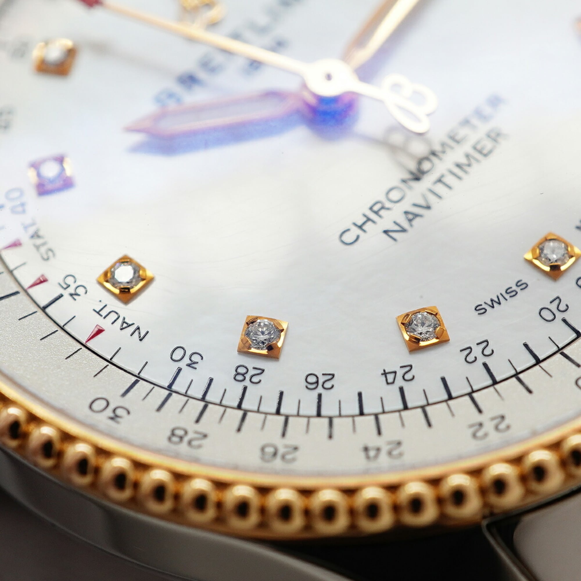 Breitling Navitimer U17395 White Dial Women's Watch