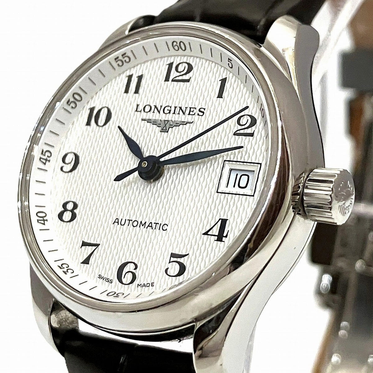 Montre Longines Master Collection L2.128.4.78.3 Blanc avec cadran de 25 mm