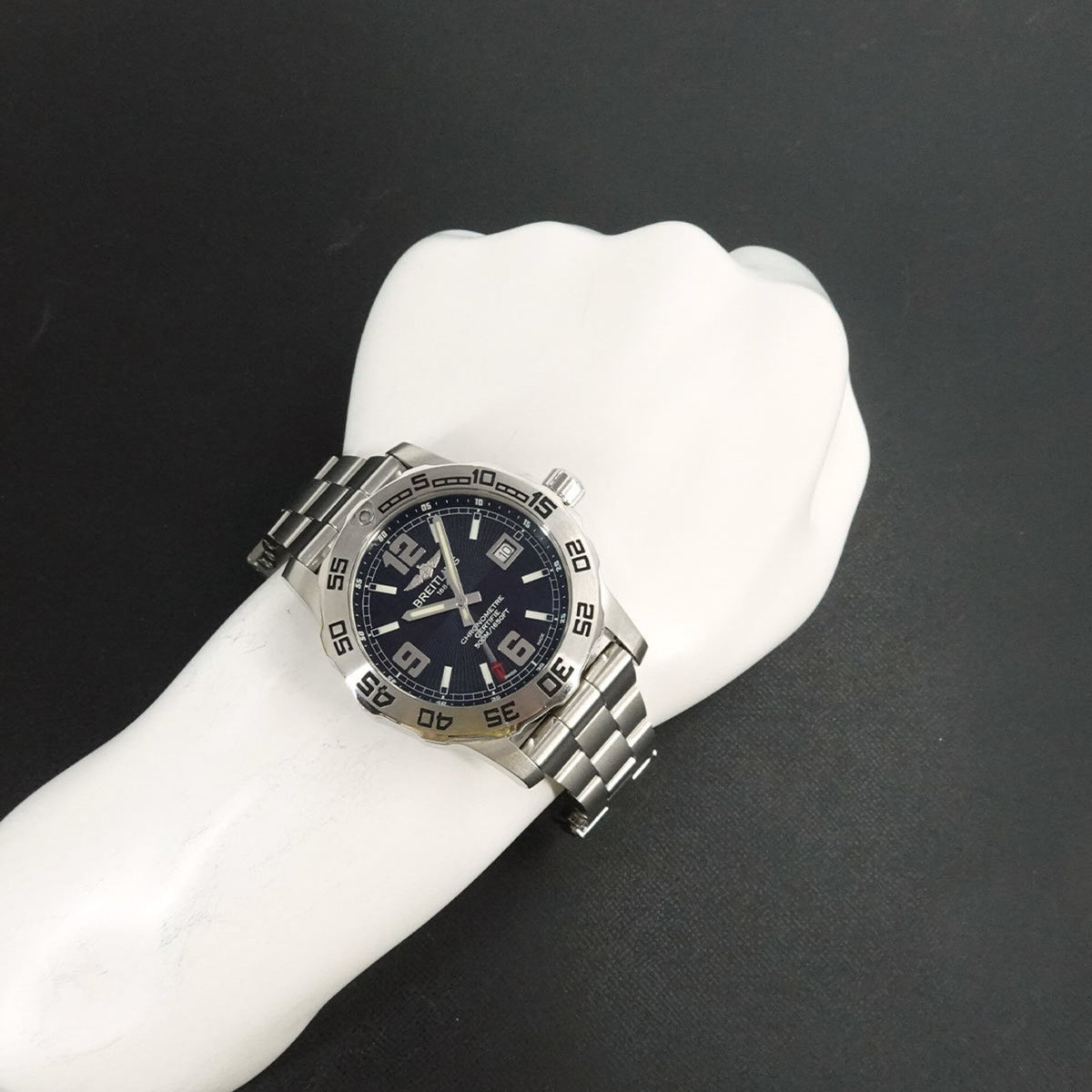 Breitling Colt A74387 Blaues Zifferblatt 43 mm Uhr