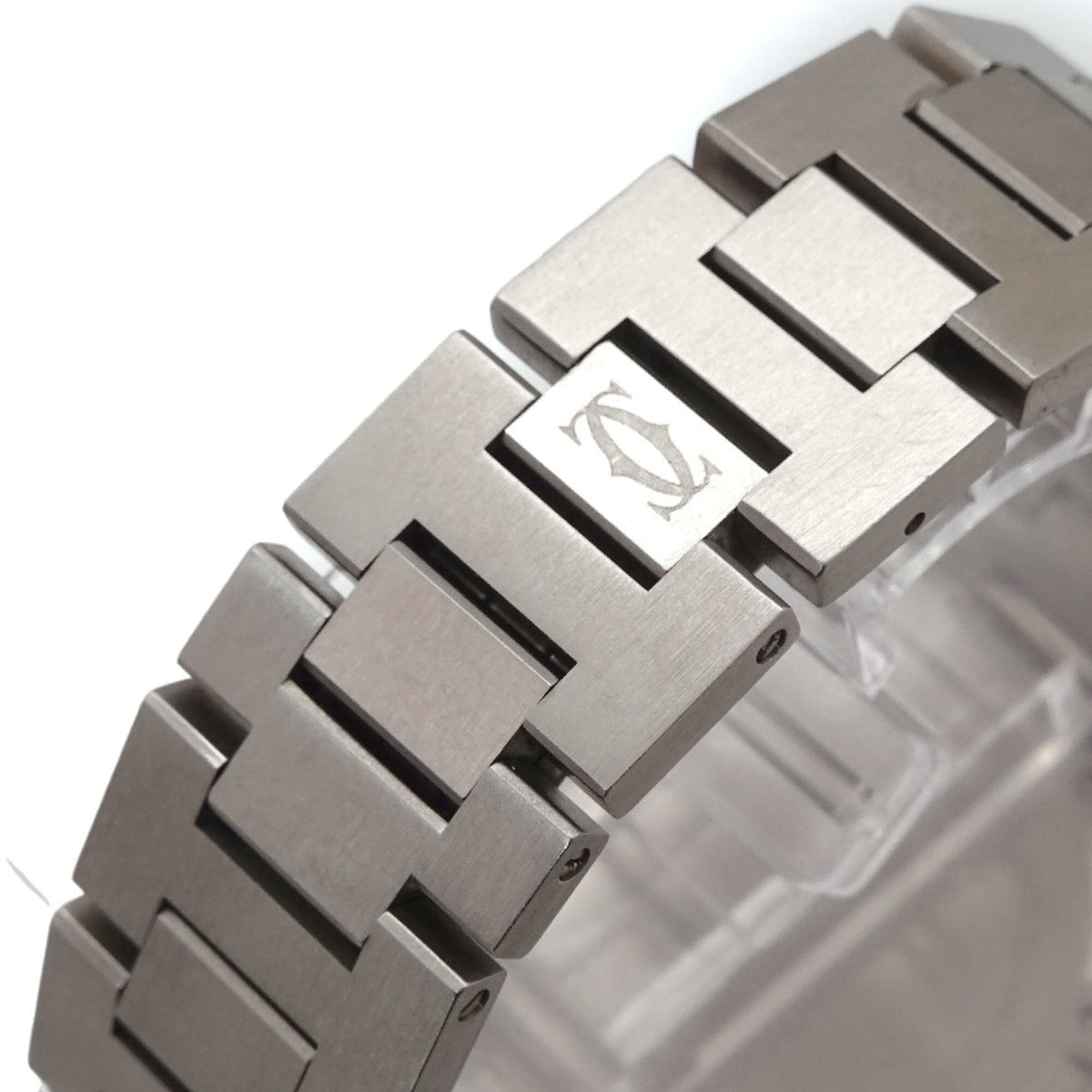 Cartier Pasha C W31074M7 White Dial 35mm Watch