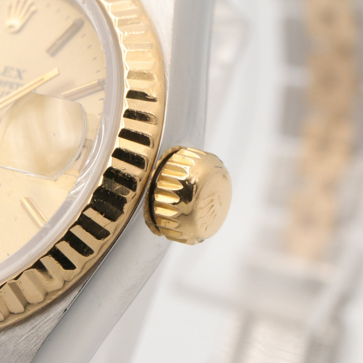 Rolex Datejust X-series 18K ( 69173 Champagne, Gold Dial 26mm Watch