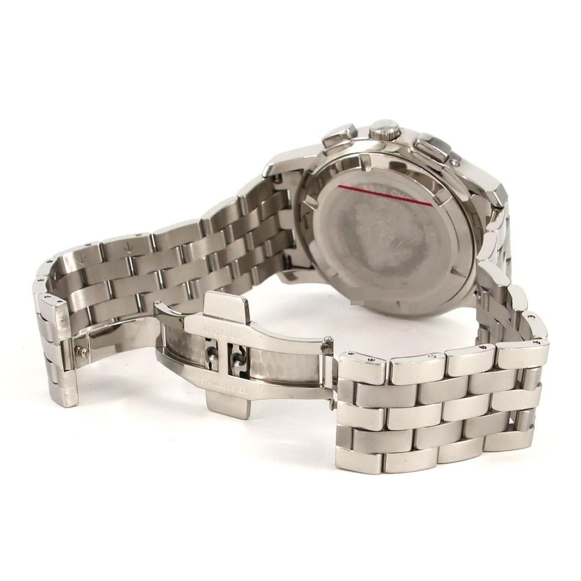 Gucci 5500CHRONO YA055206 roestvrijstalen quartzhorloge