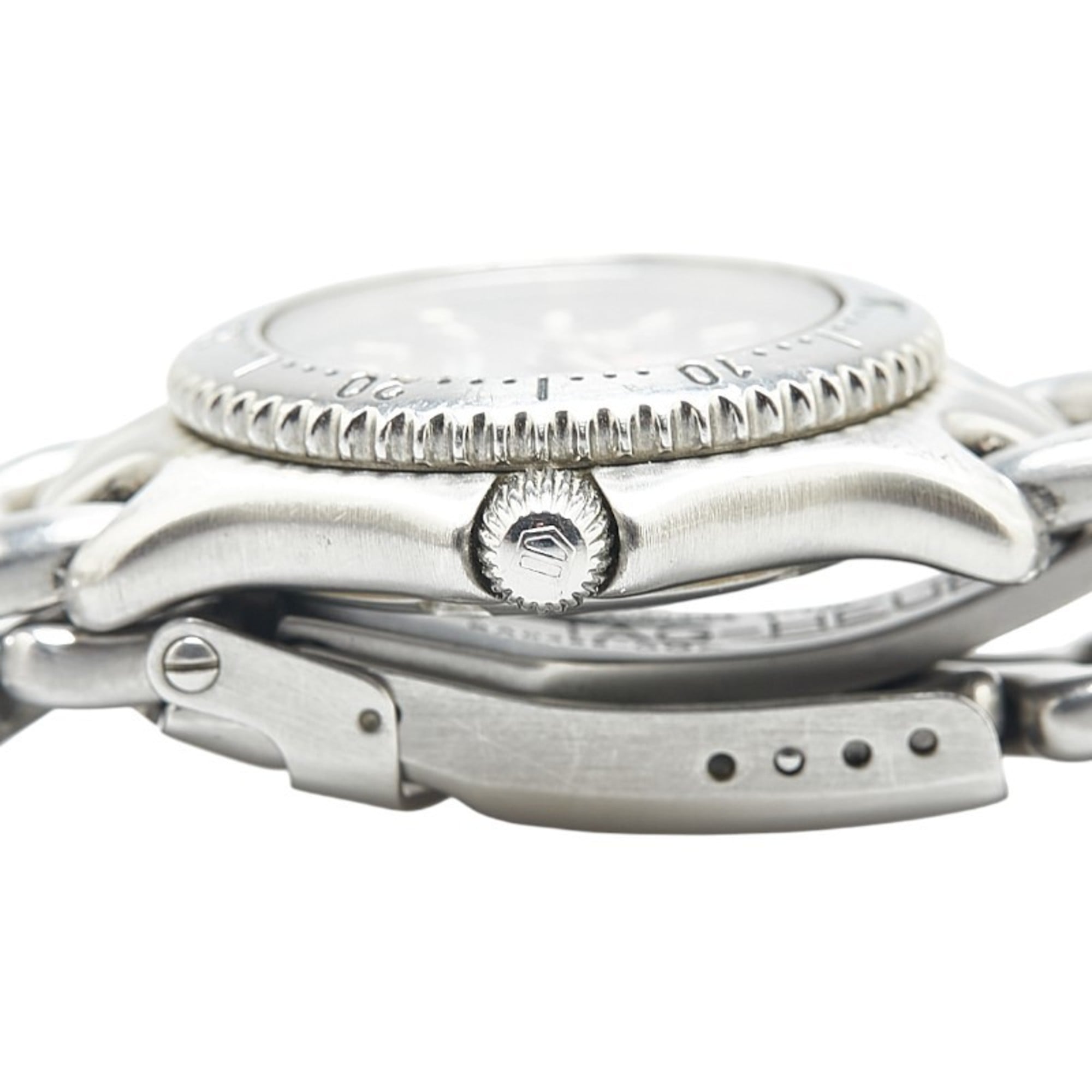TAG Heuer Cell Uhr WG1313-0 Quarz Grau Zifferblatt, Edelstahl, Damenuhr HEUER