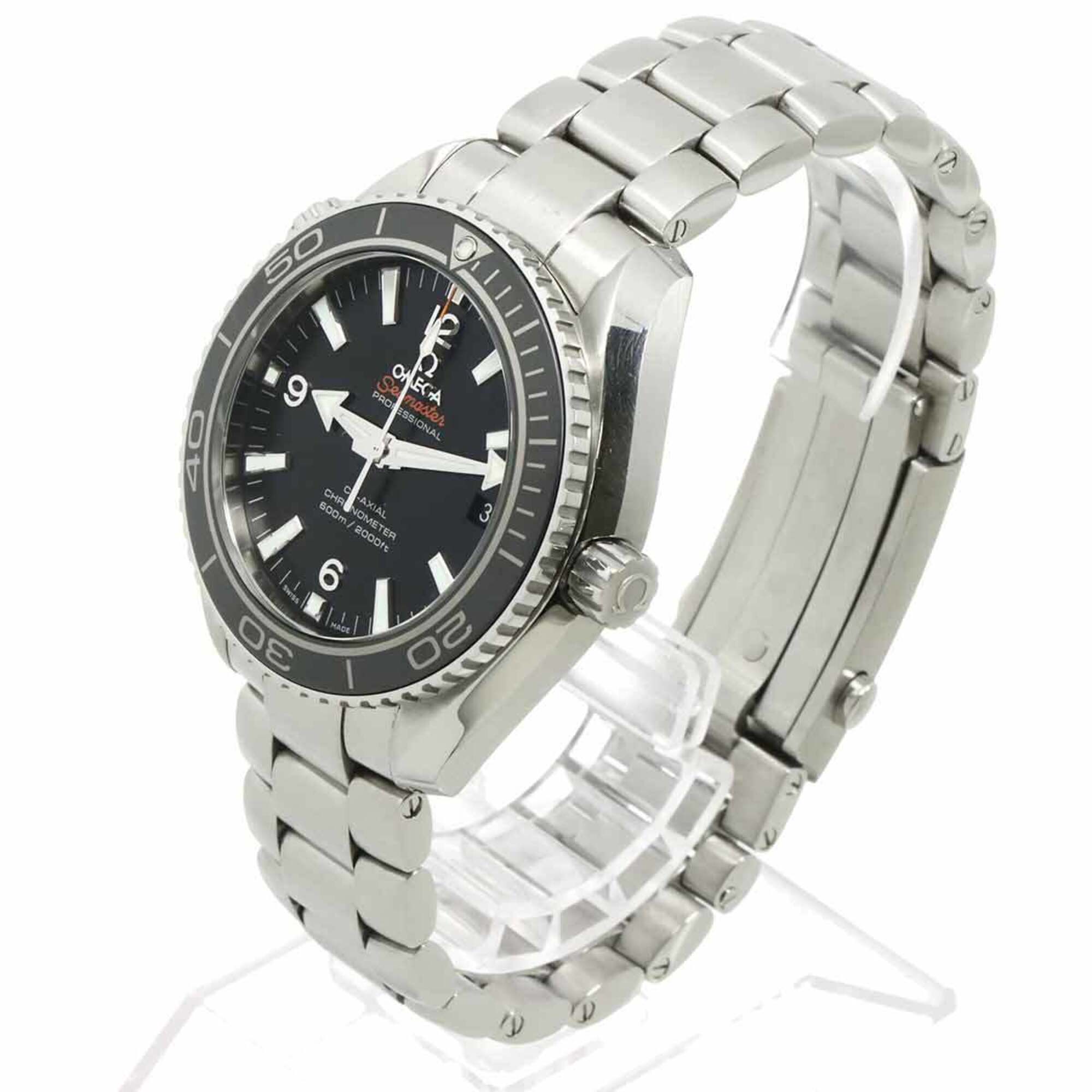 Omega Seamaster Planet Ocean 600M 232 30 42 21 01 001 Men's Watch, Date, Black, Automatic Movement