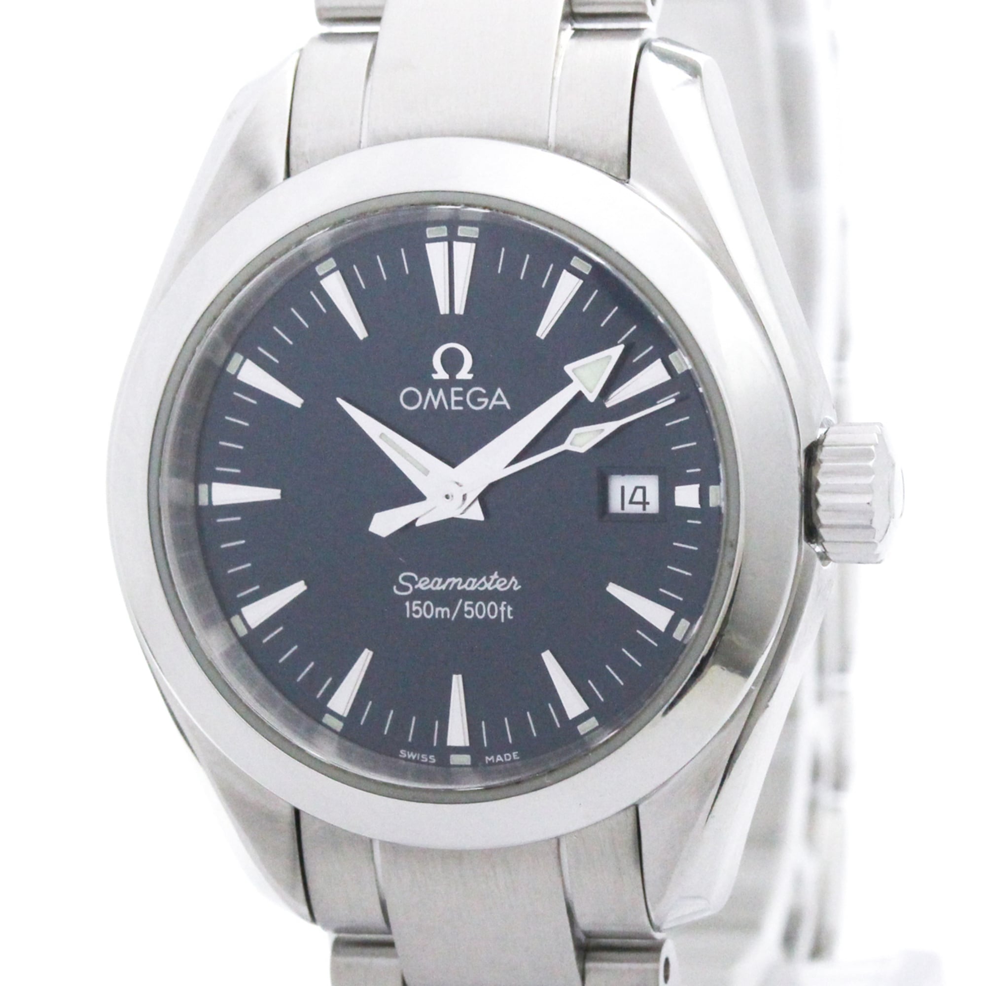 Montre Omega Seamaster 2577.8 à cadran bleu, 29 mm