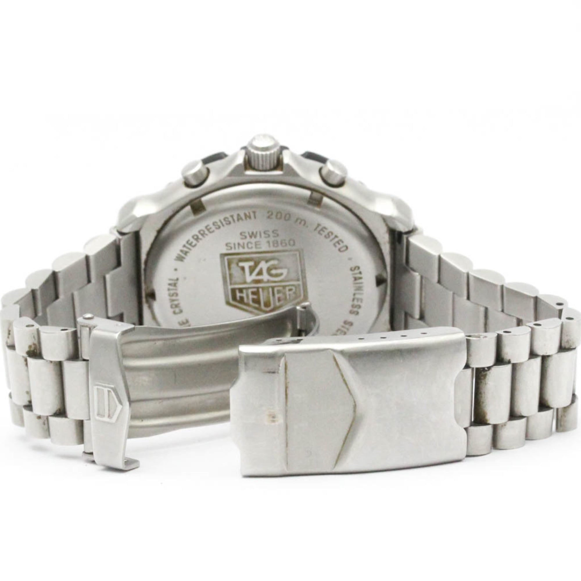 Montre TAG Heuer série 2000 CA1211 Noir cadran 38 mm
