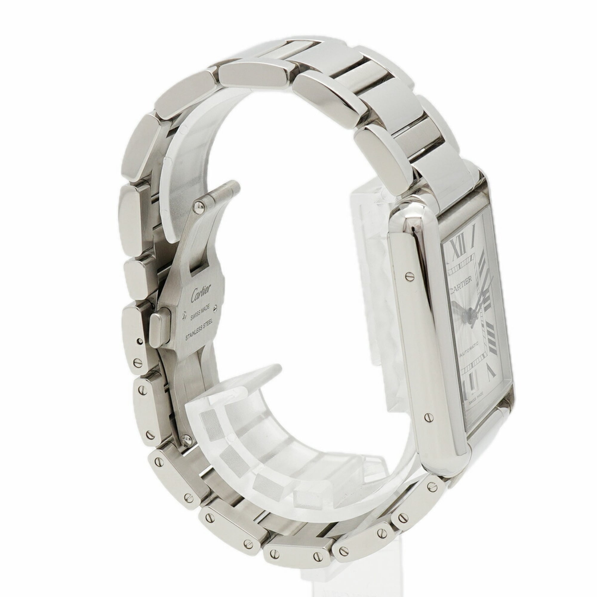 Cartier Tank Must XL WSTA0053 Herrenuhr Silber Zifferblatt