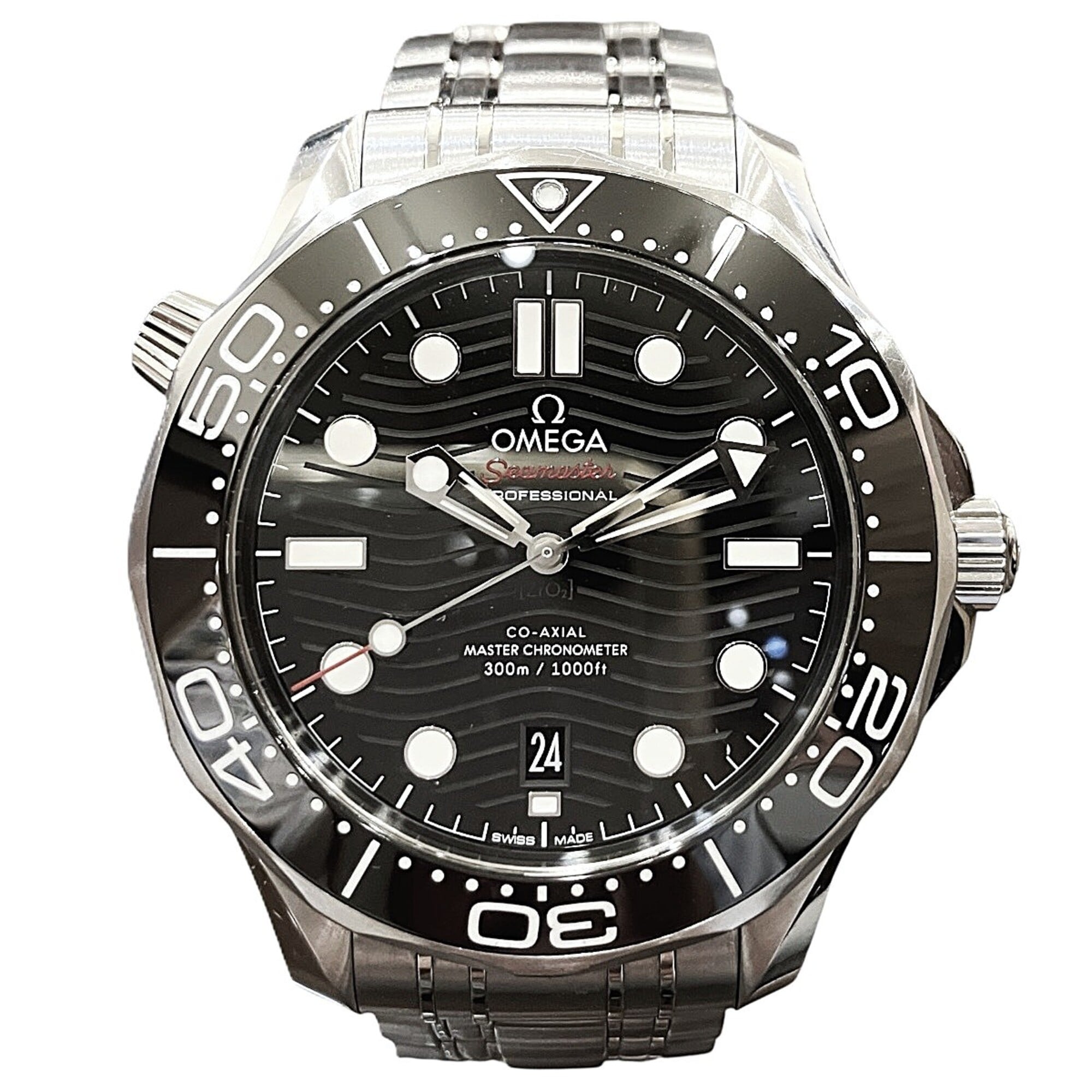 Omega Seamaster Diver 300 210.30.42.20.01.001 Black Dial 42mm Watch