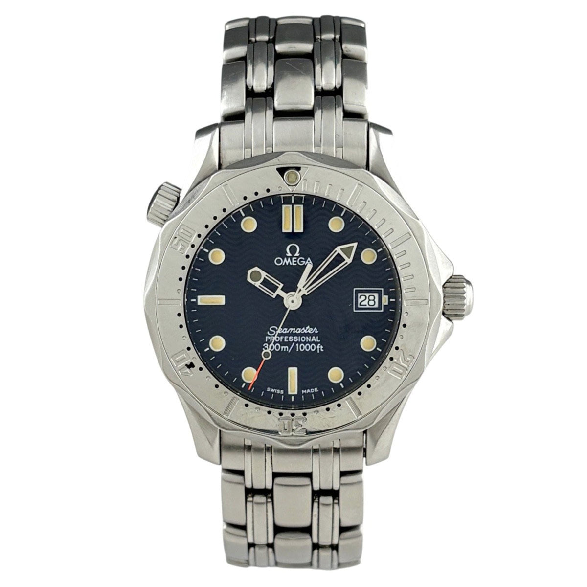 Omega Seamaster Professional 2562.8 mit blauem Zifferblatt, 36 mm Uhr