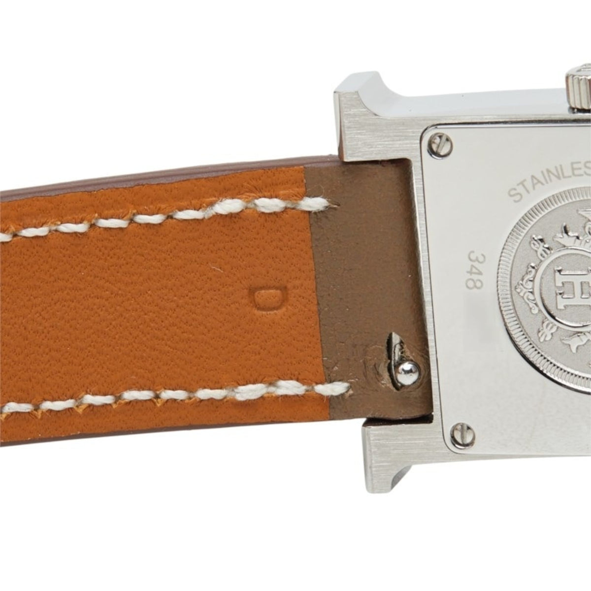 Hermes H- Mini 21mm HH1.201/W403480WW00 White Dial 21mm Watch