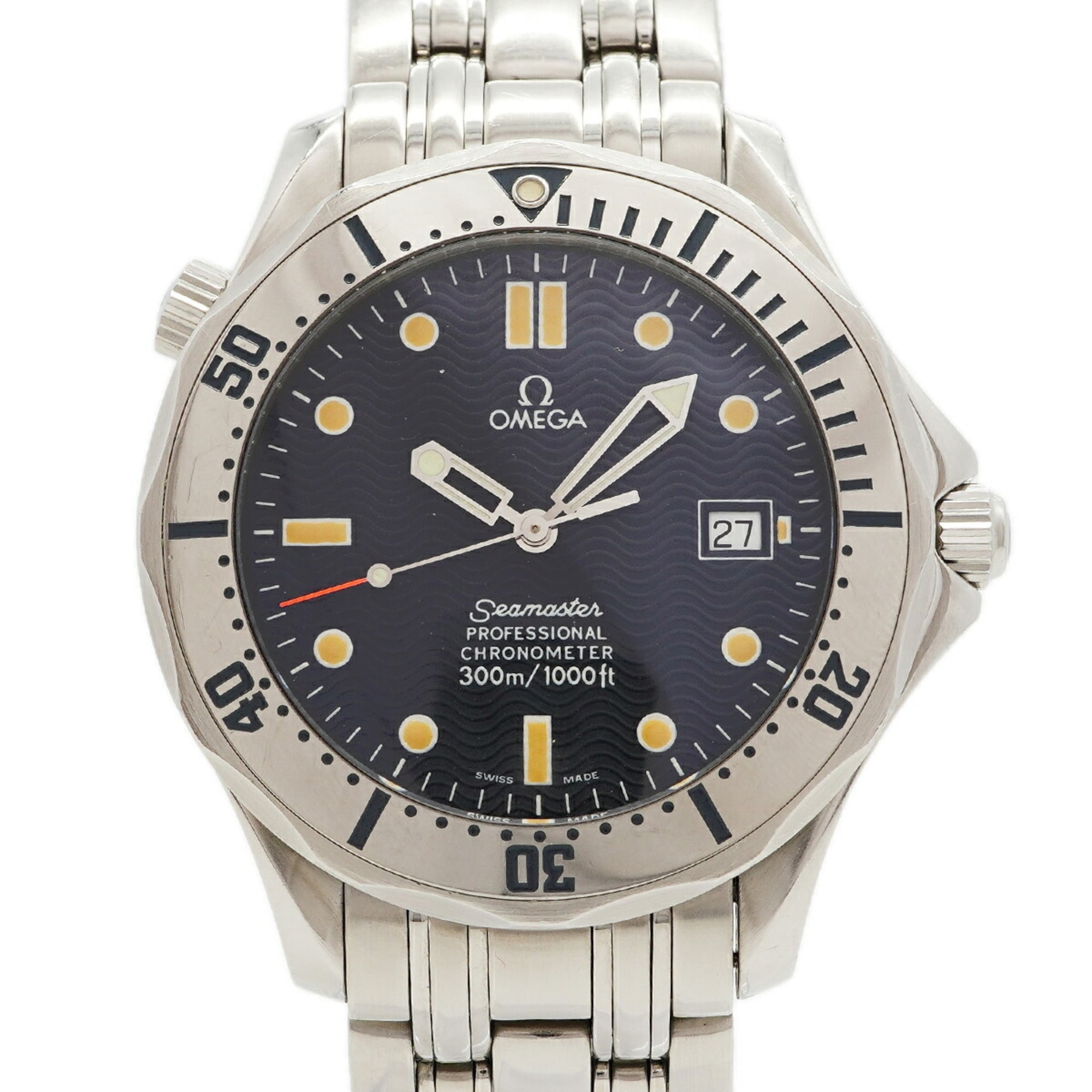 Omega Seamaster 2532.8 Blue Dial 41mm Watch