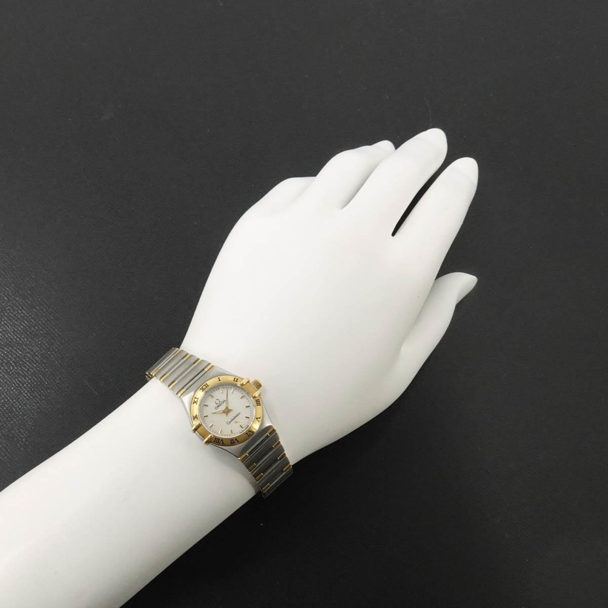 Omega Constellation Mini Combination 1362 70 White shell Dial 22mm Watch