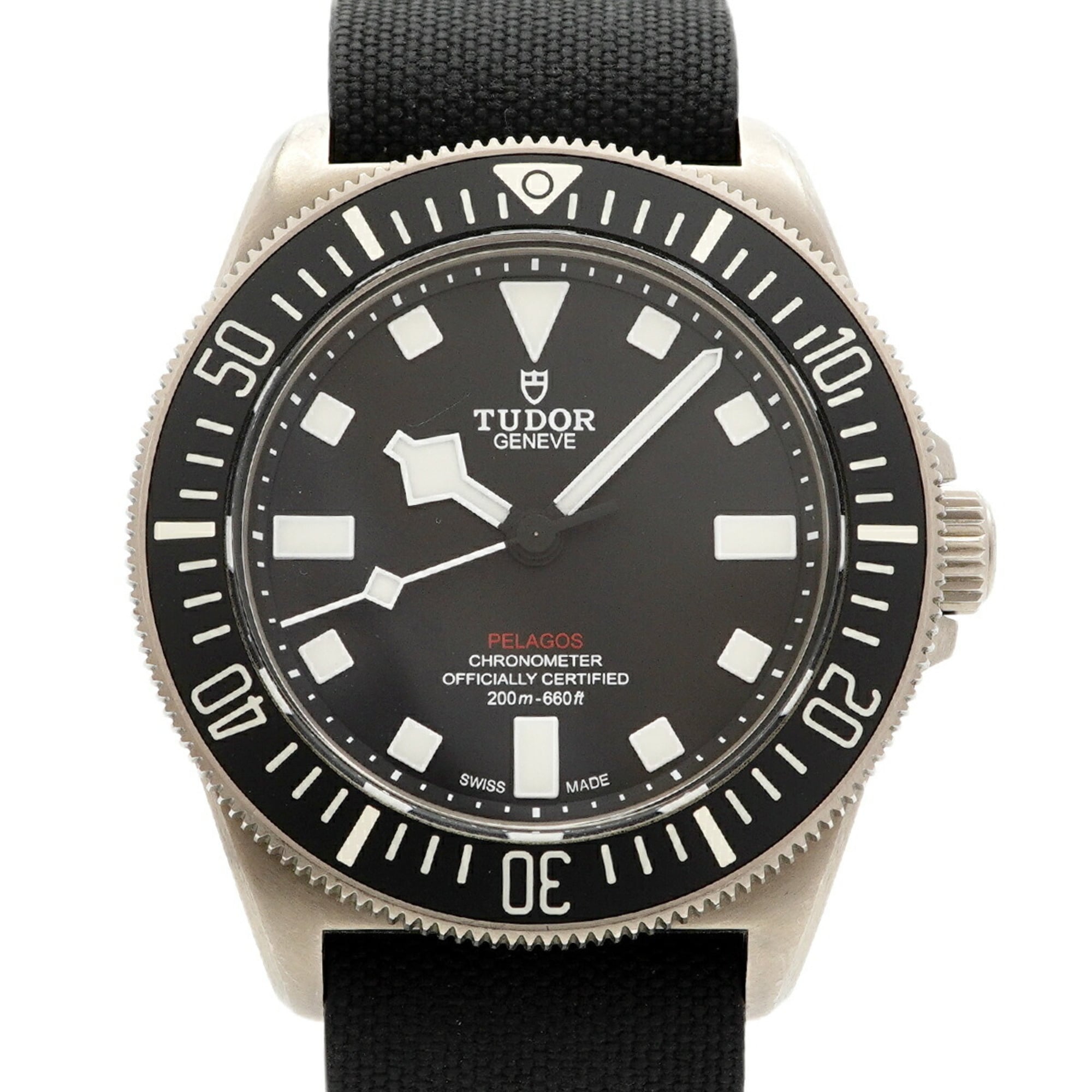 Tudor Pelagos 25717N Black Dial Titanium 43mm Watch