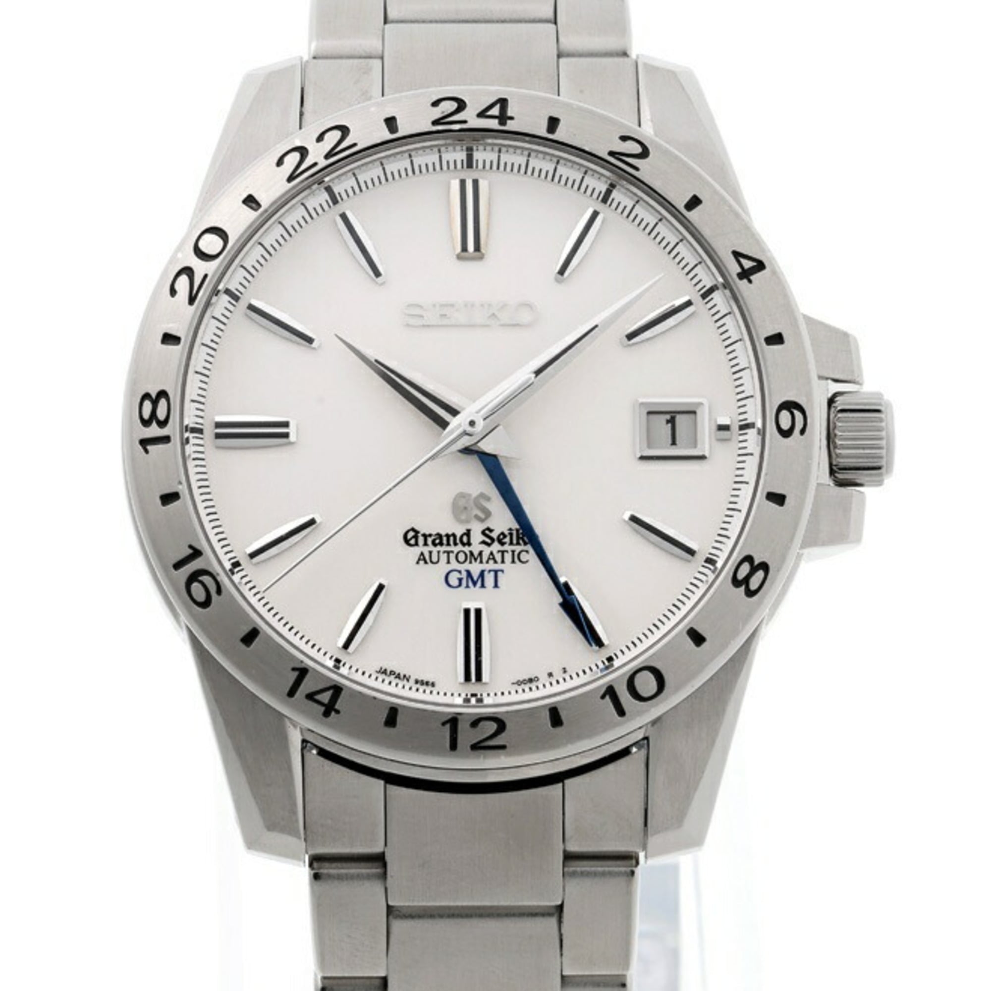 Grand Seiko Grand Mechanical SBGM025 White Dial 39mm Watch