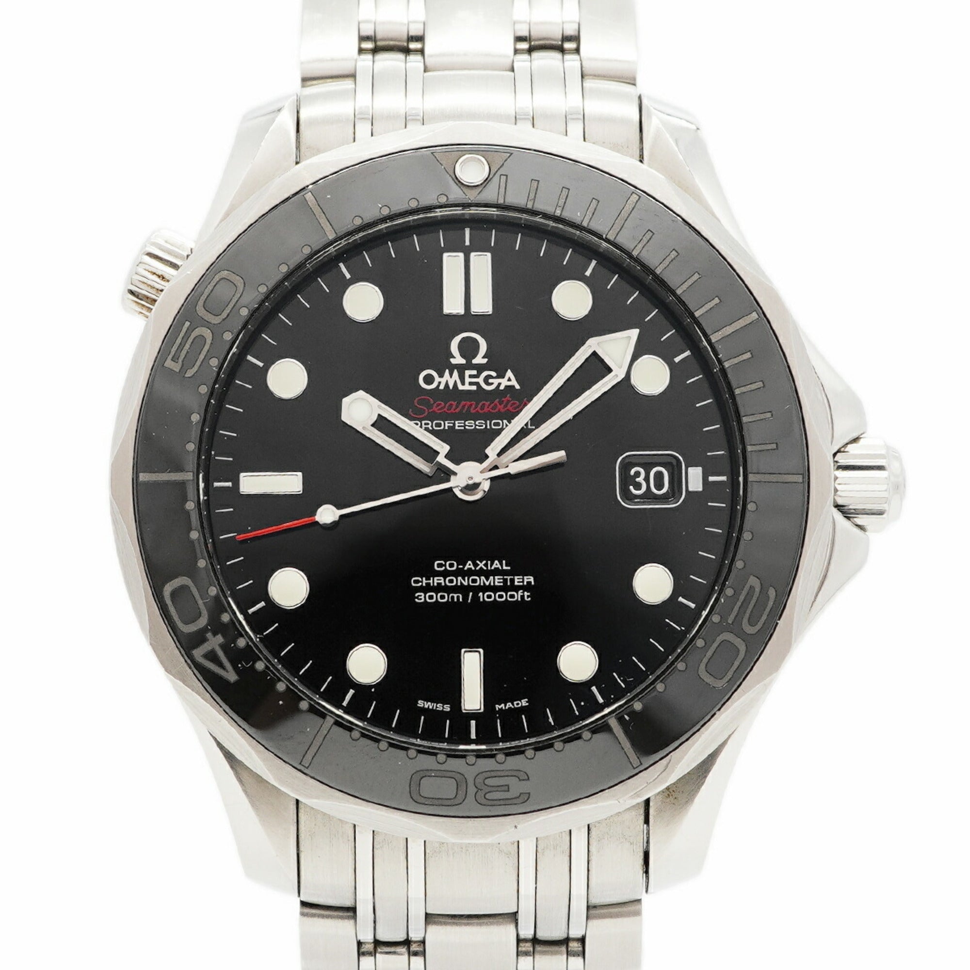 Omega Seamaster 212.30.41.20.01.003 Black Dial Men's Watch