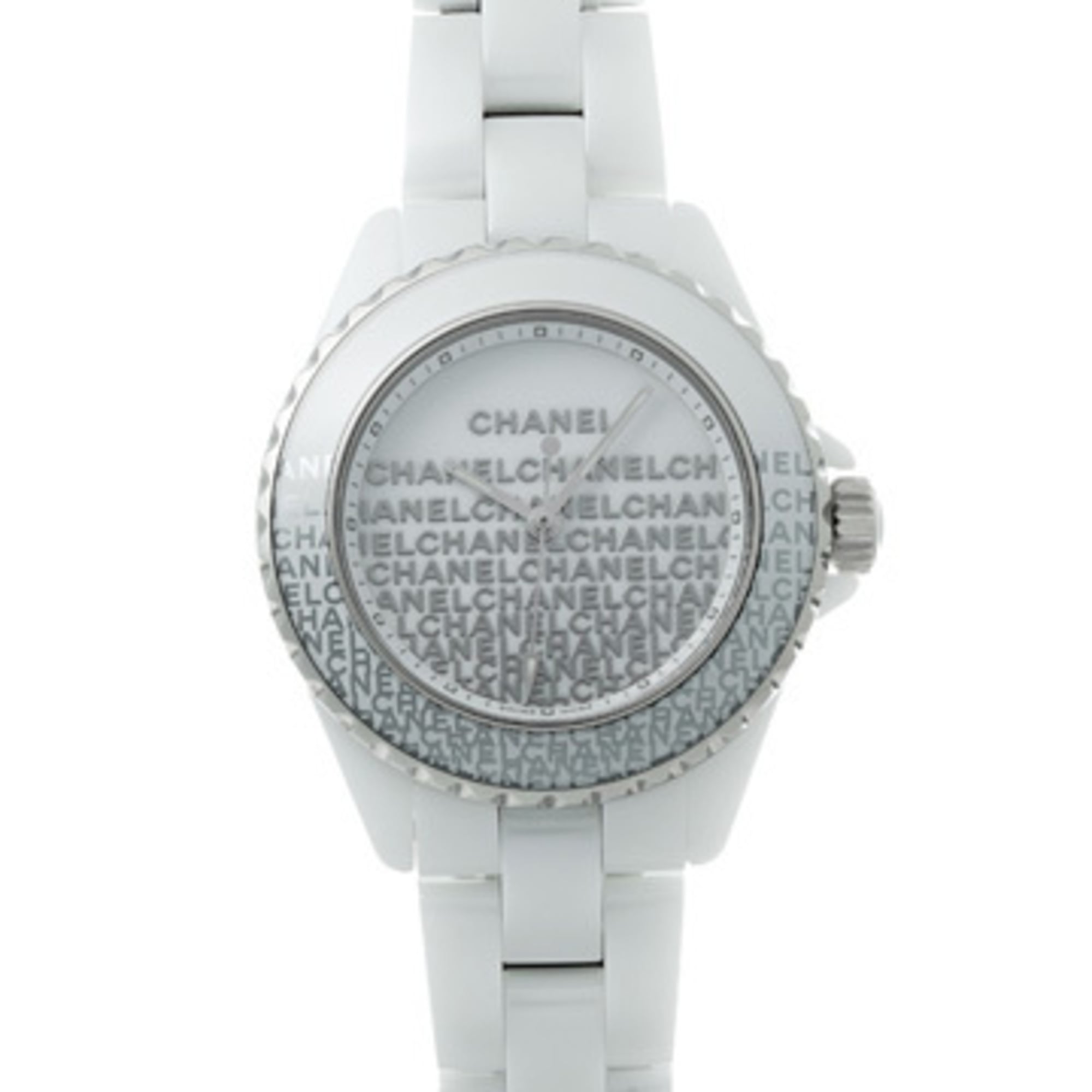 Chanel J12 Wanted de 33MM H7419 White Lacquer Women's Quartz Watch Used Ginzo