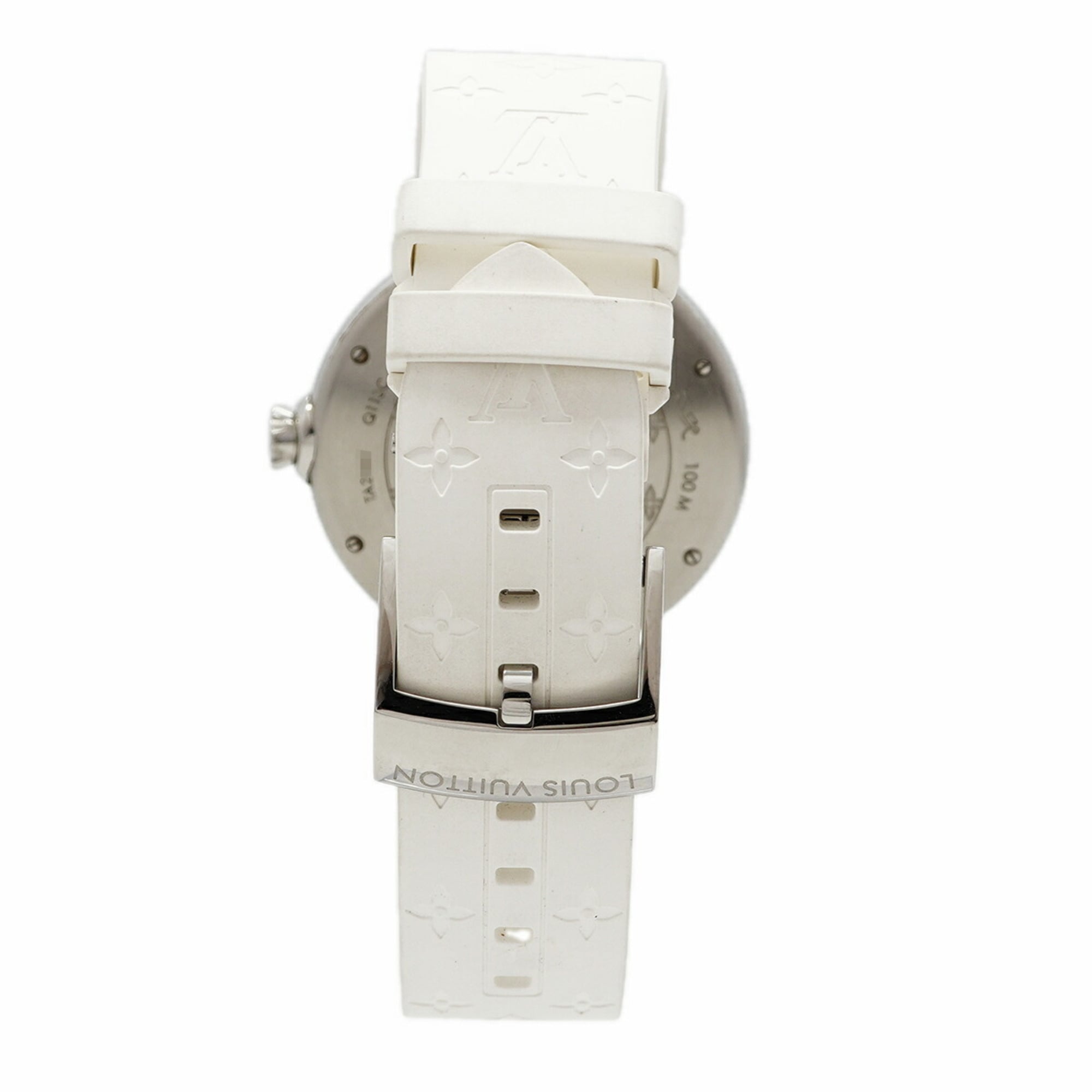 Montre Louis Vuitton Tambour Diving Q113C à cadran Blanc pour homme et femme