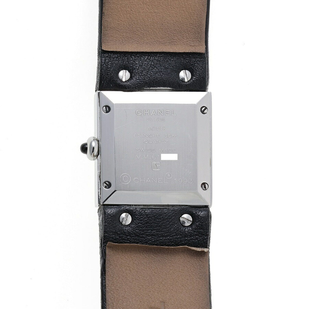 Montre Chanel Matelassé H0116 Noir, cadran de 19 mm