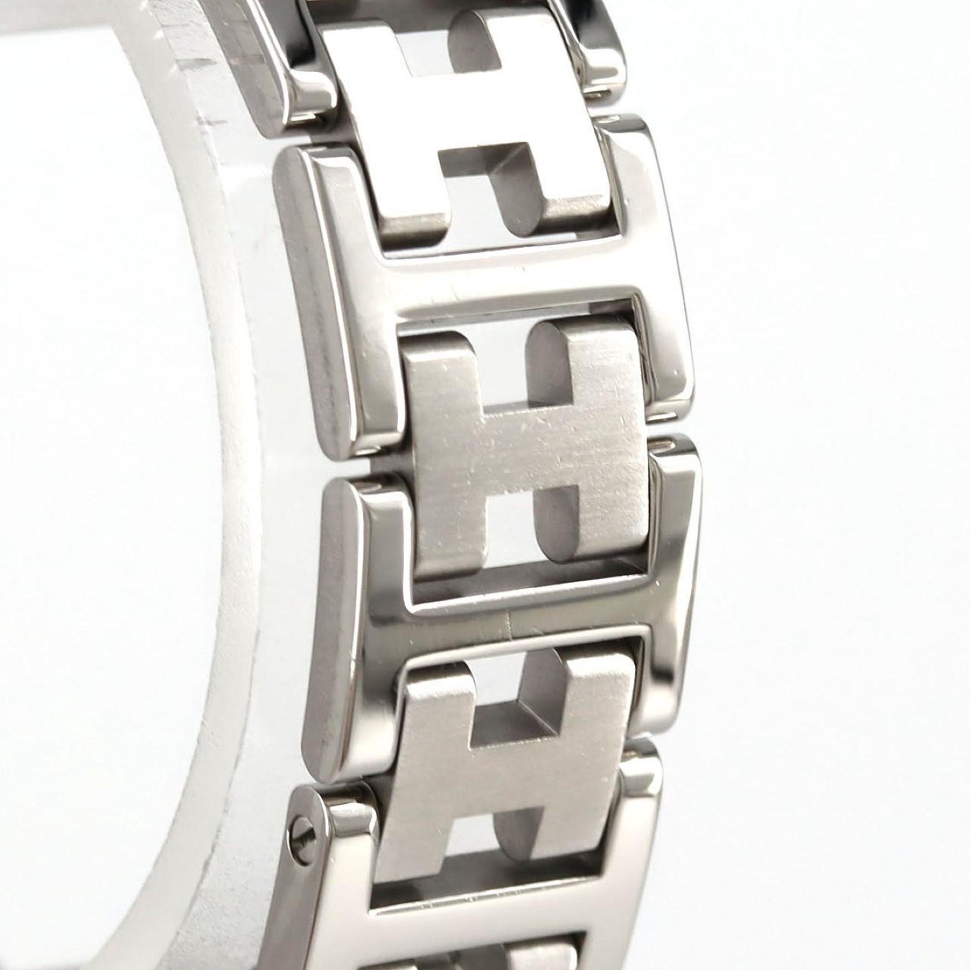 Hermès Clipper CL4.210 roestvrijstalen quartzhorloge