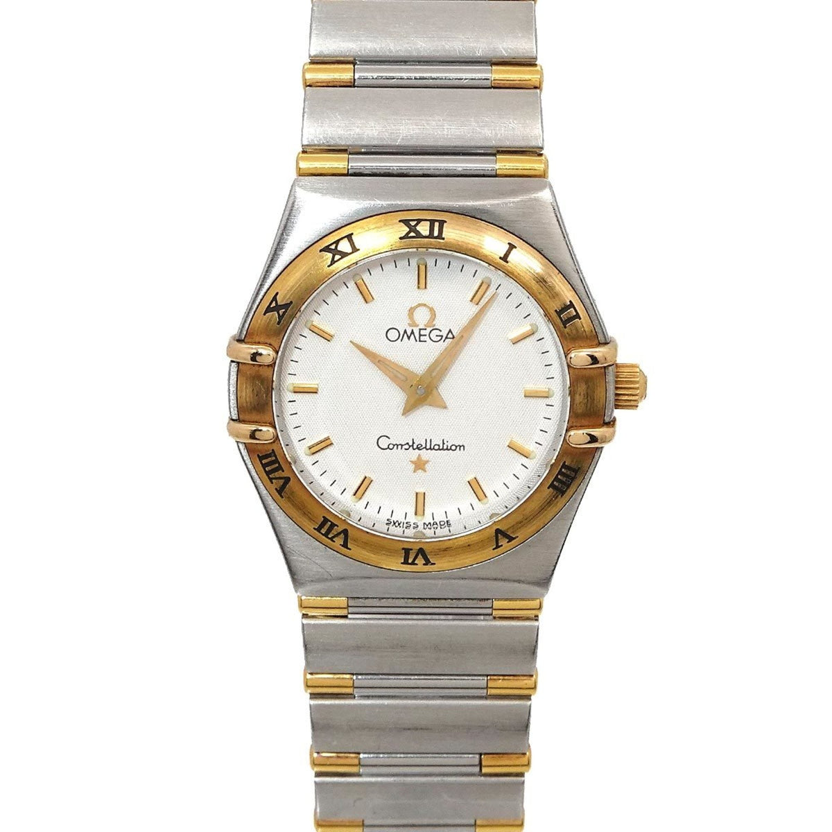Omega Constellation 1372 30 Silber Zifferblatt 25 mm Uhr