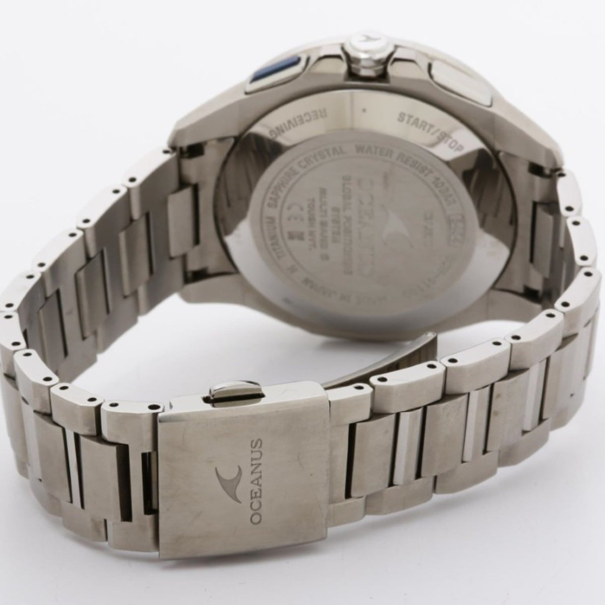 Casio Oceanus OCW-G1100T-1AJF horloge met zwarte wijzerplaat, 46 mm
