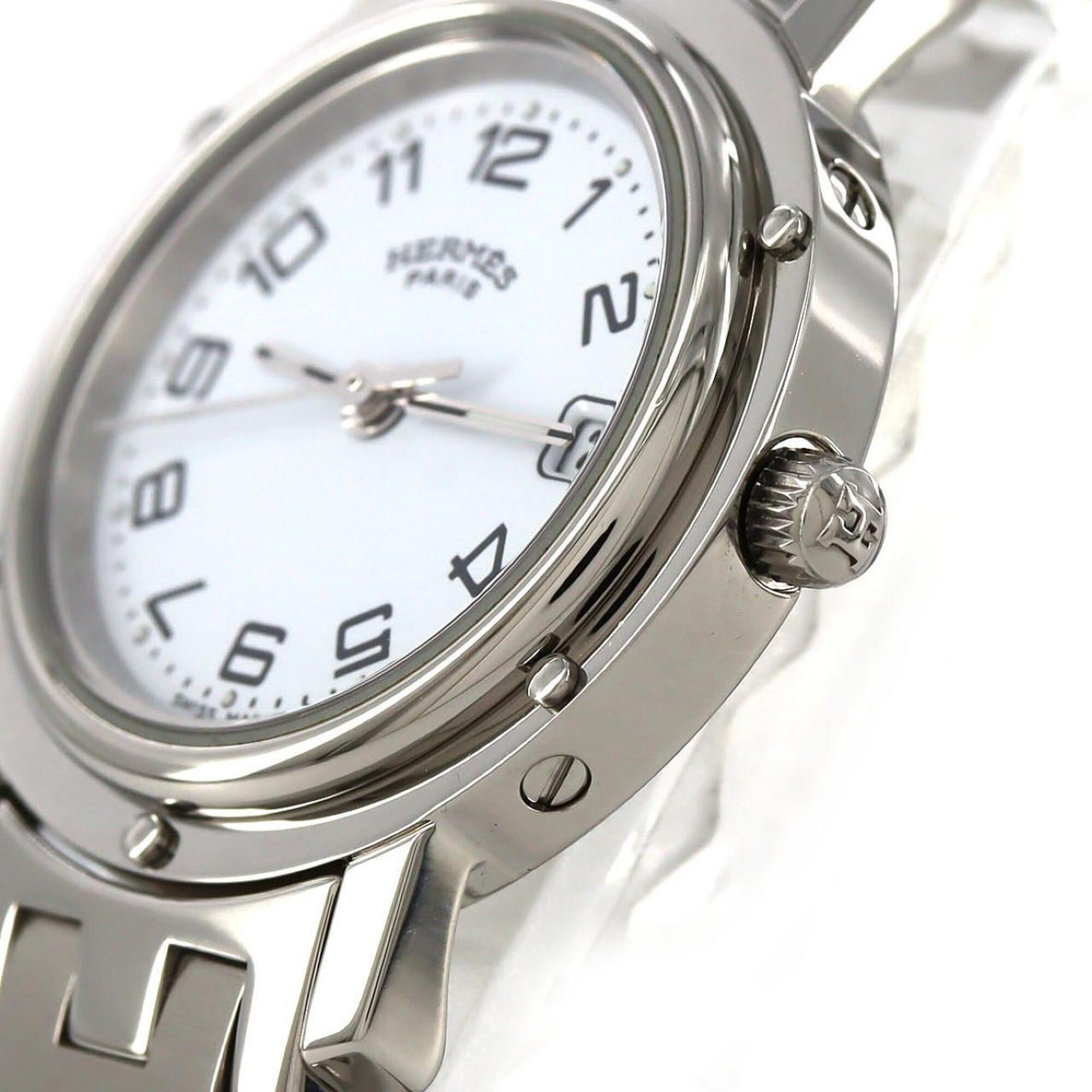 Hermes Clipper CL4.210 SS Quartz Watch