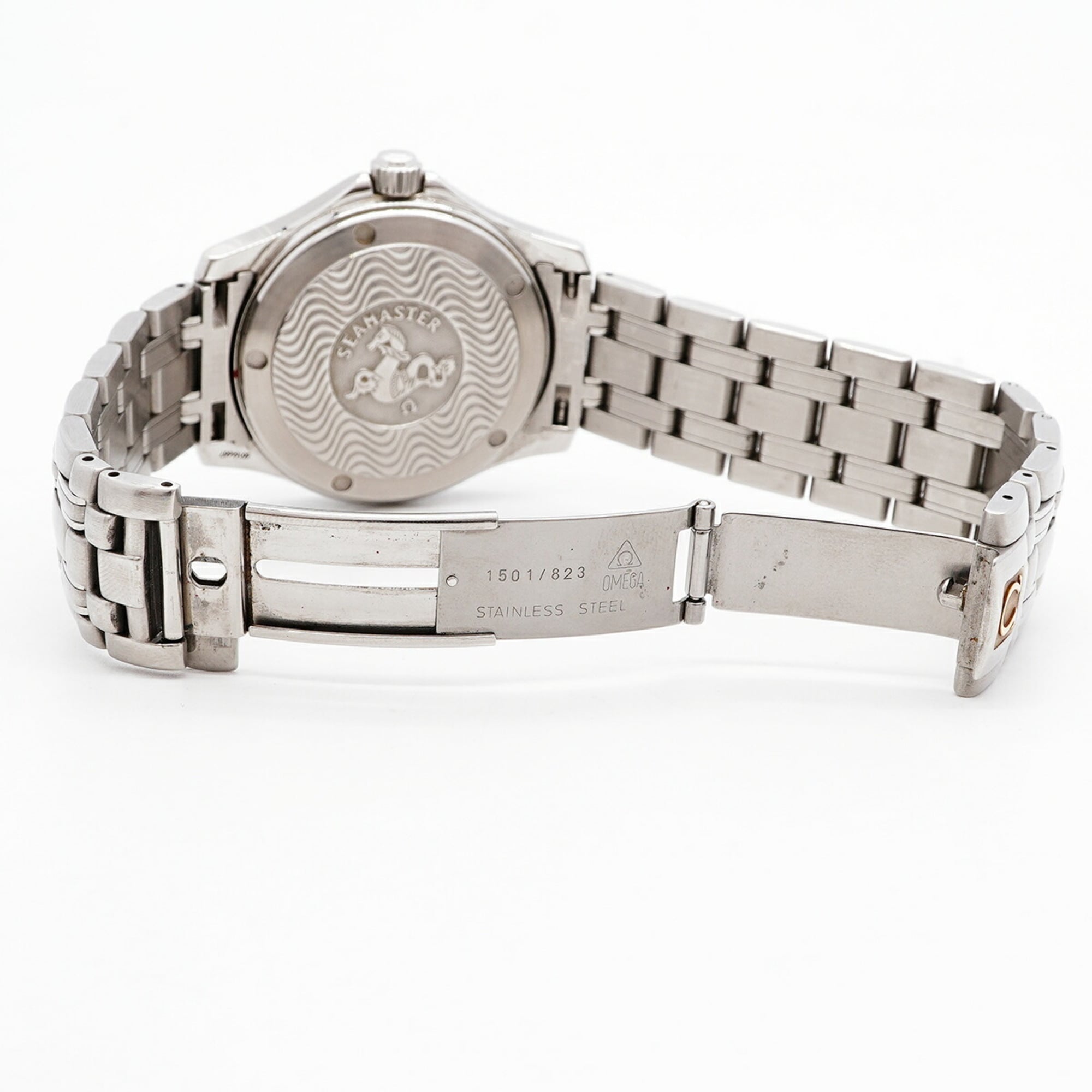 Montre Omega Seamaster Date 2501.31, cadran argenté, 36 mm