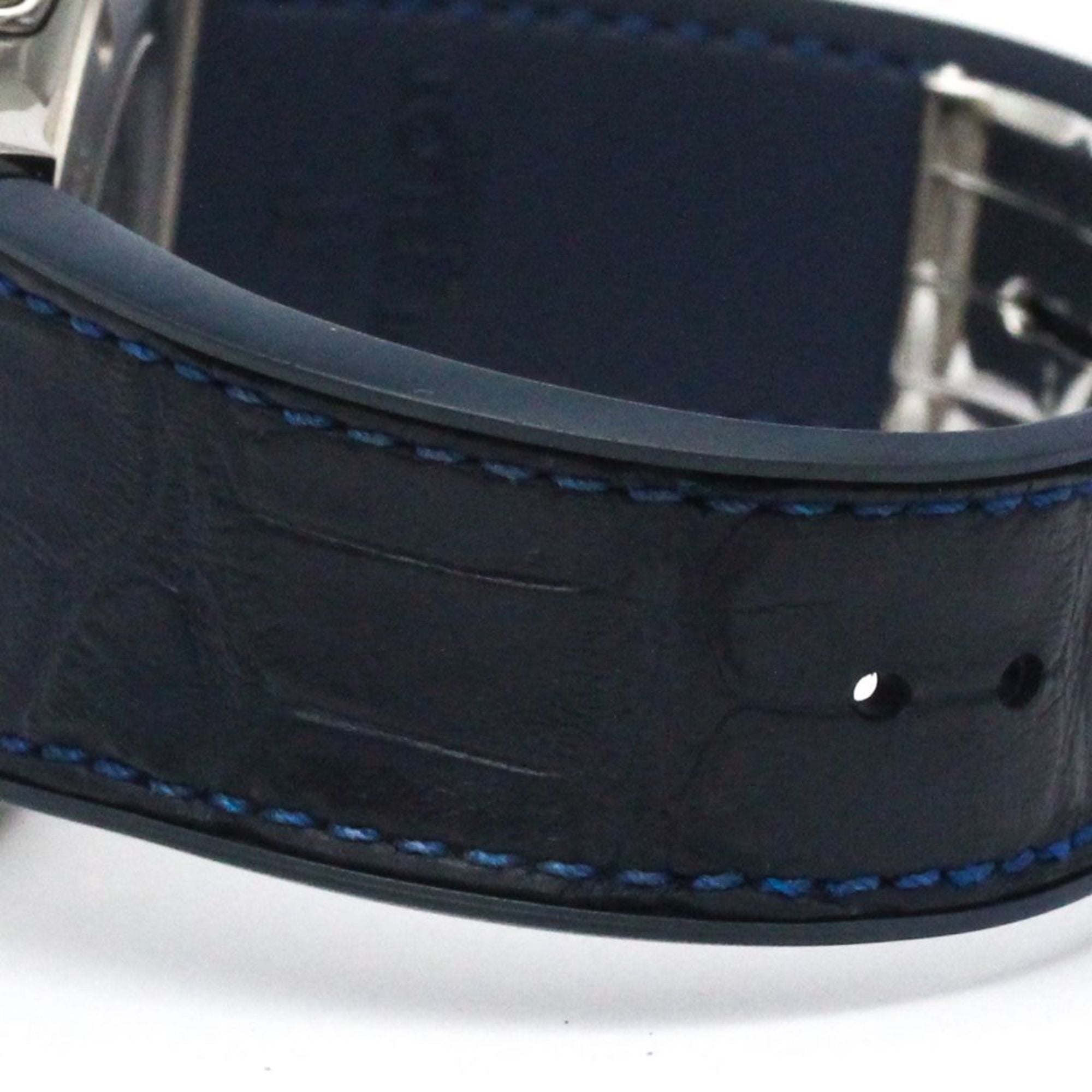 HUBLOT Classic Fusion Herrenuhr aus Titan, blau, 521.NX.7170.LR
