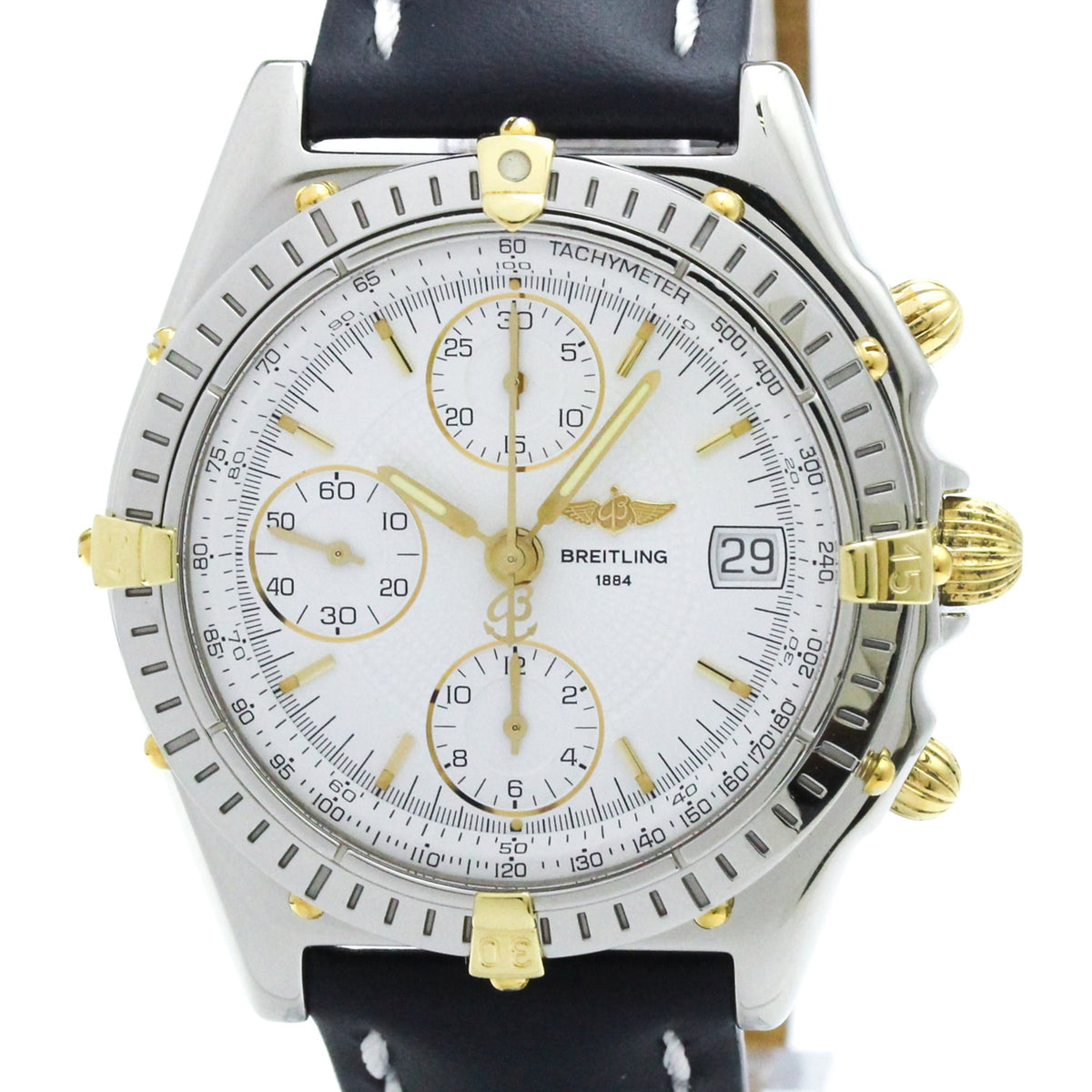 Breitling Chronomat B13050.1 Weiß Zifferblatt 40mm Uhr