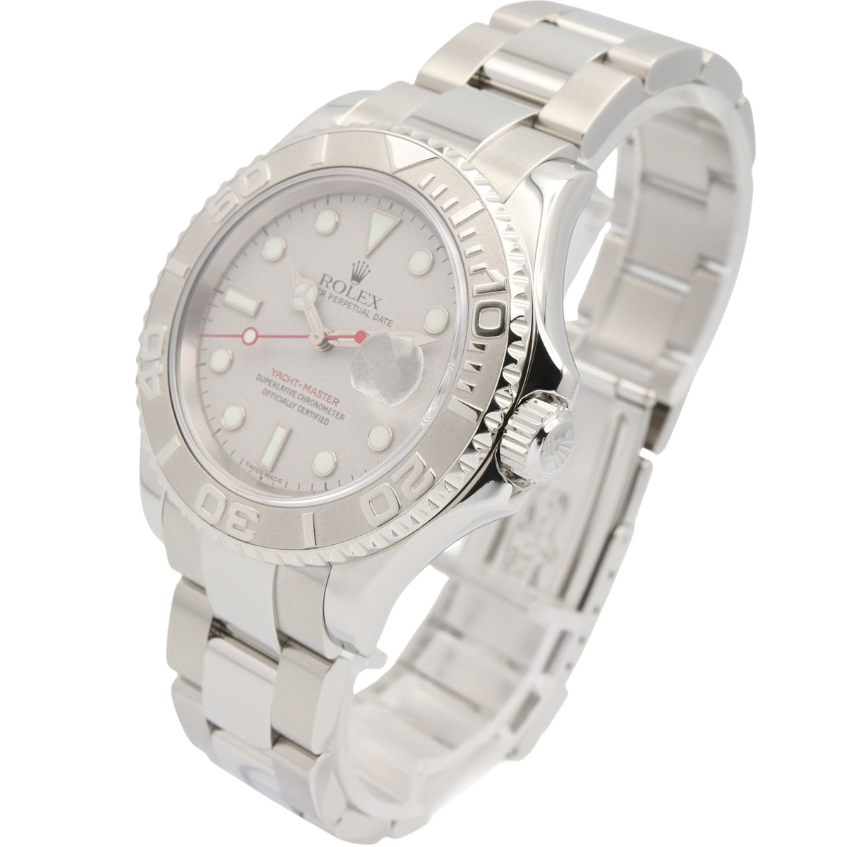 Rolex Yachtmaster Rolesium 16622 Gray Dial 40mm Watch