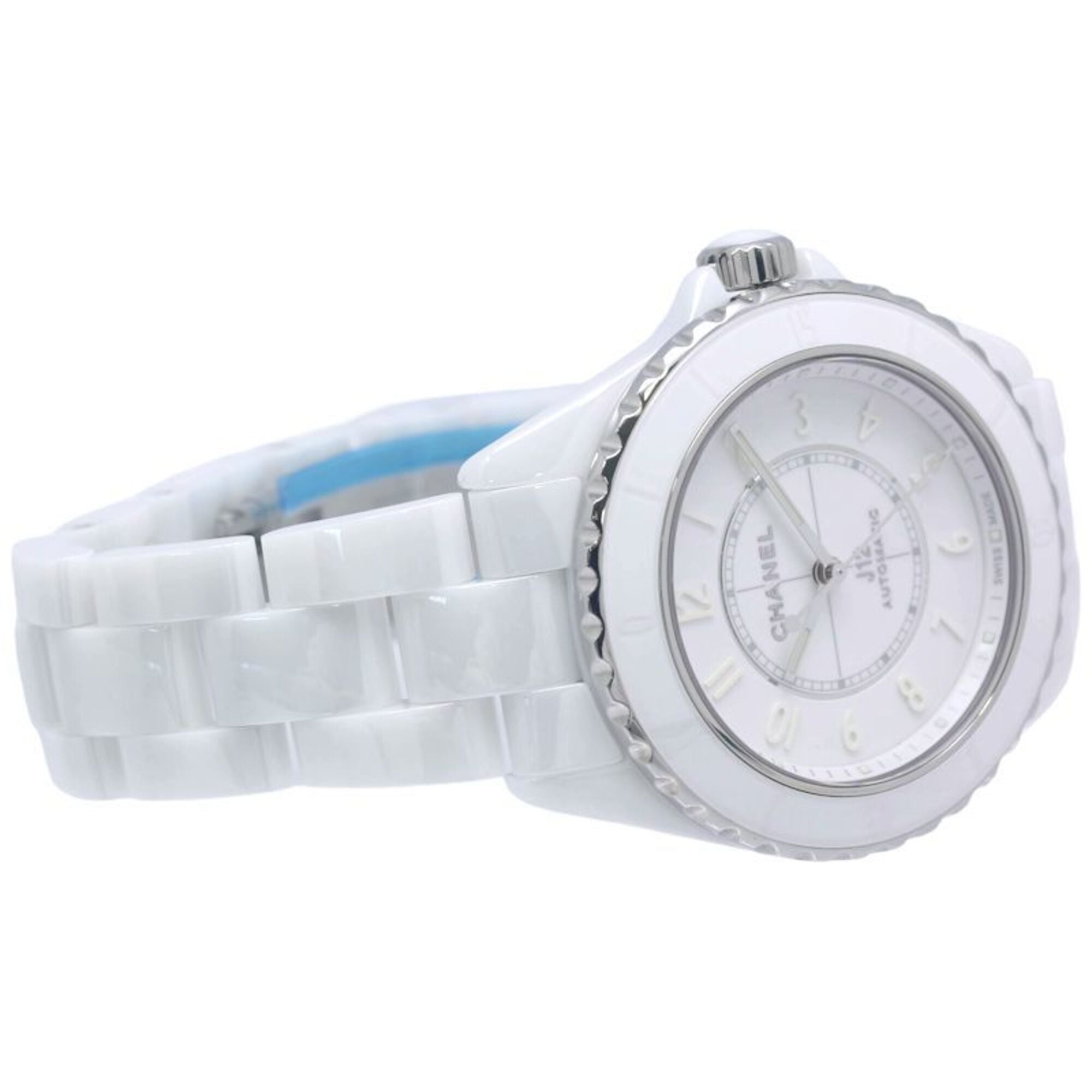 Montre Pour Hommes CHANEL J12 Phantom Calibre 12.1 H6186, céramique Blanc et acier inoxydable, 40401