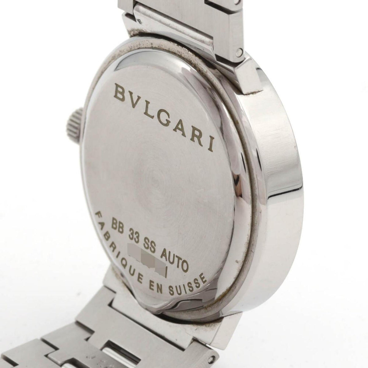 Bvlgari Bulgari BB33SSAUTO/BB33SSD/AT Black Dial 33mm Watch