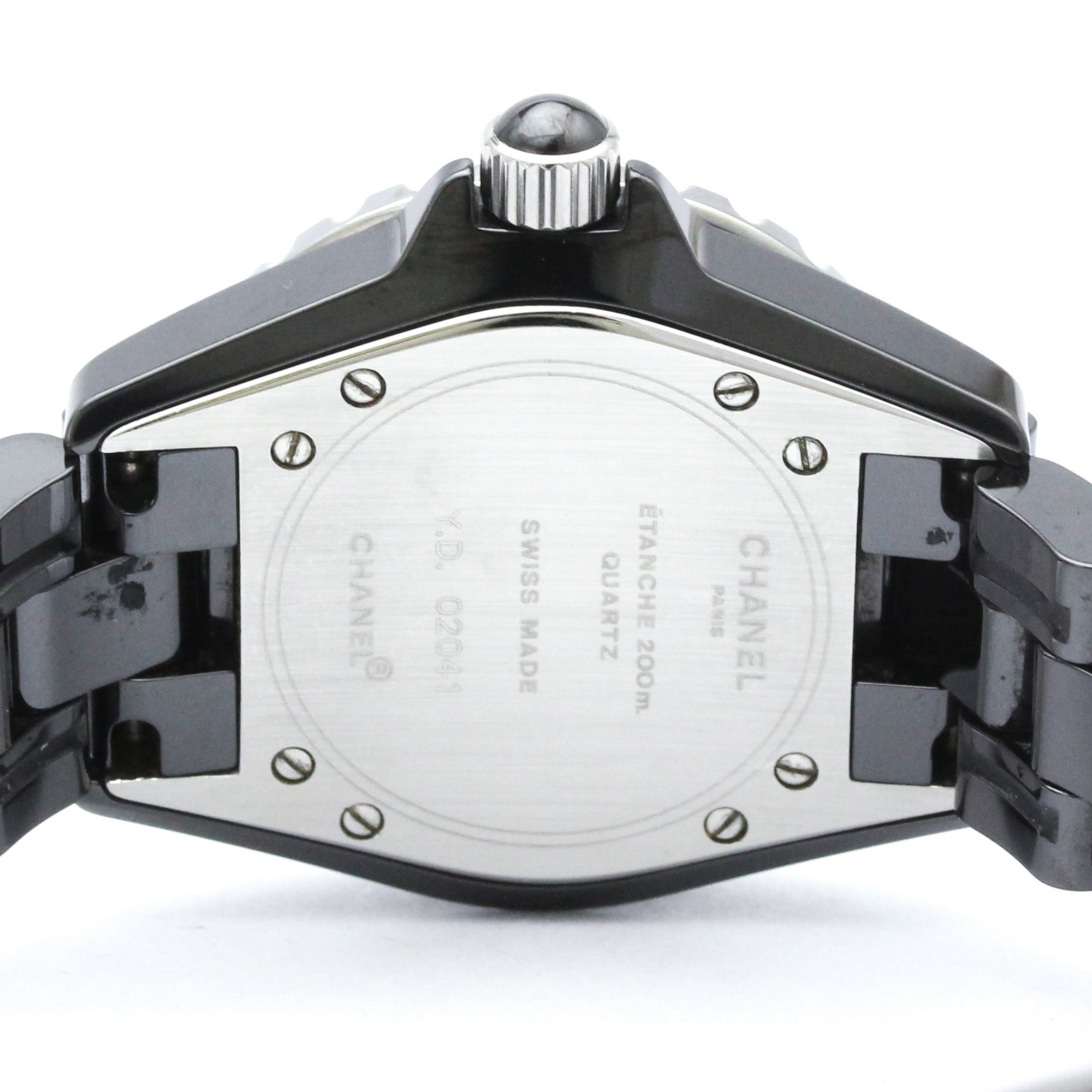 Chanel J12 H0682 Black Dial 33mm Watch