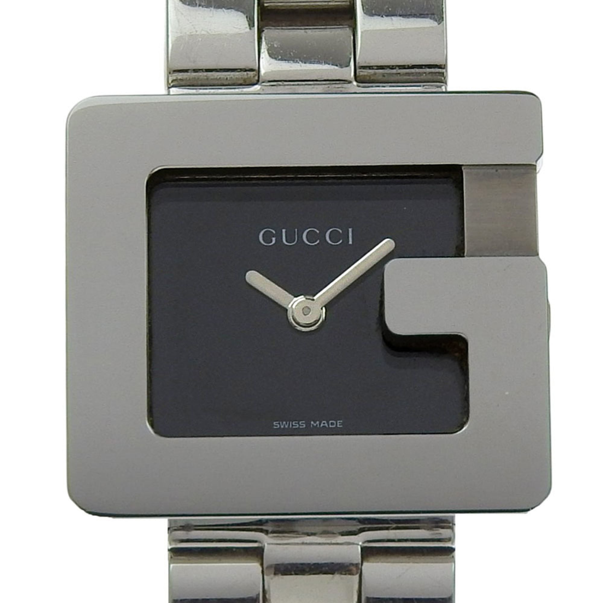 Gucci GUCCI G-Watch 3600L Stainless Steel Quartz Analog Black Dial Women's Watch