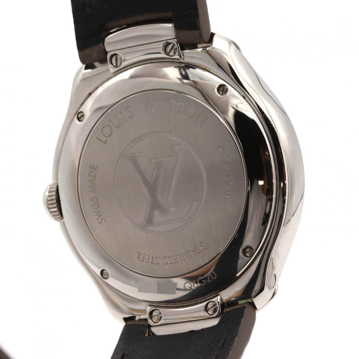 Louis Vuitton Fifty-Five Q6G20 Silver Dial 36mm Watch