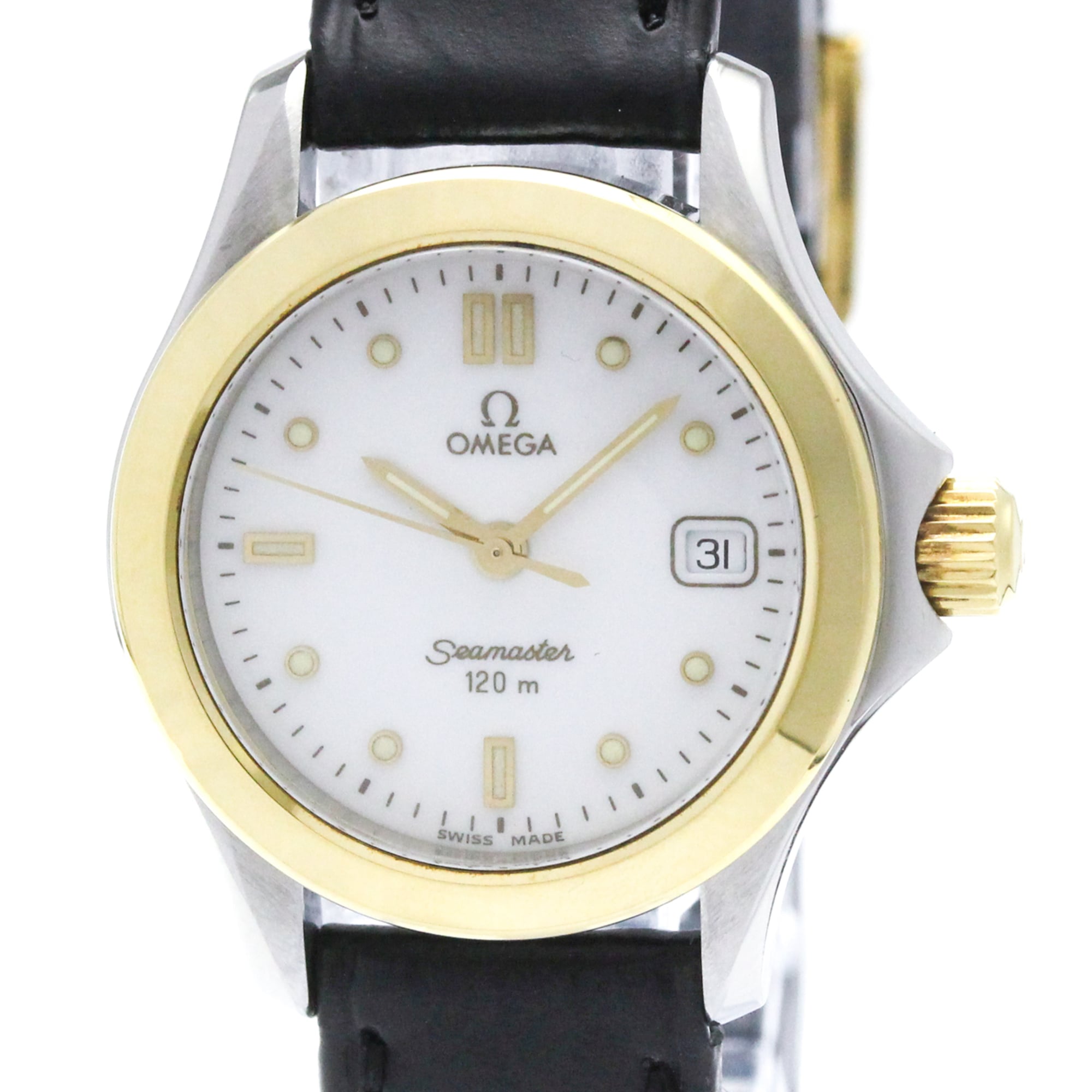 Omega Seamaster 2471.2 White Dial 28mm Watch