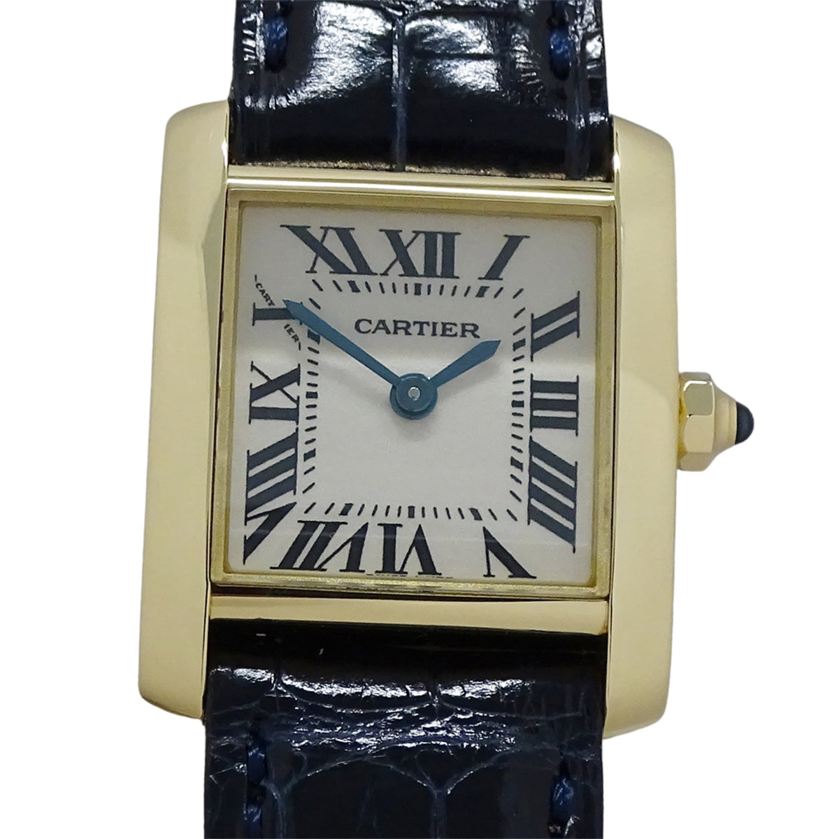 Cartier Tank Française SM W20056D6 Ivory Dial 20mm Watch