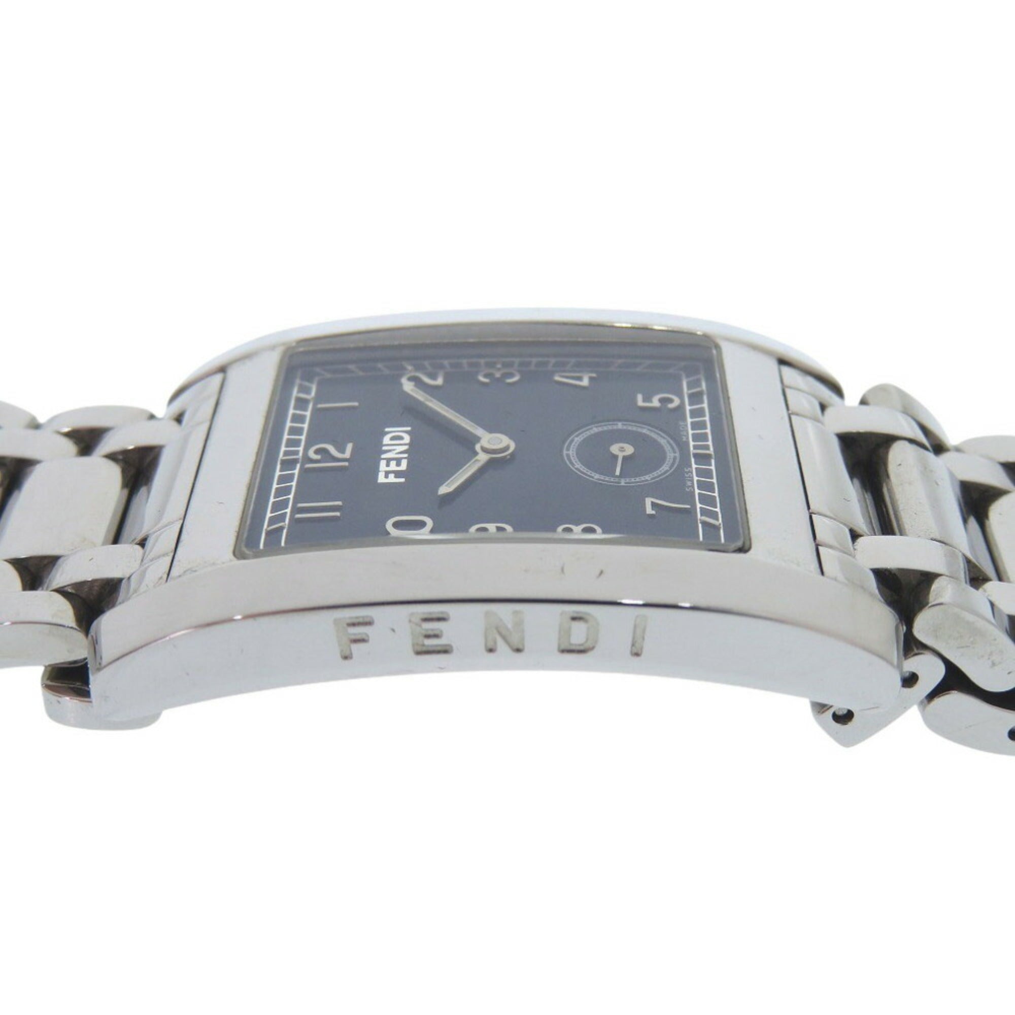 Fendi Classico 7000G roestvrijstalen marineblauw-zilveren quartzhorloge 1914FENDI