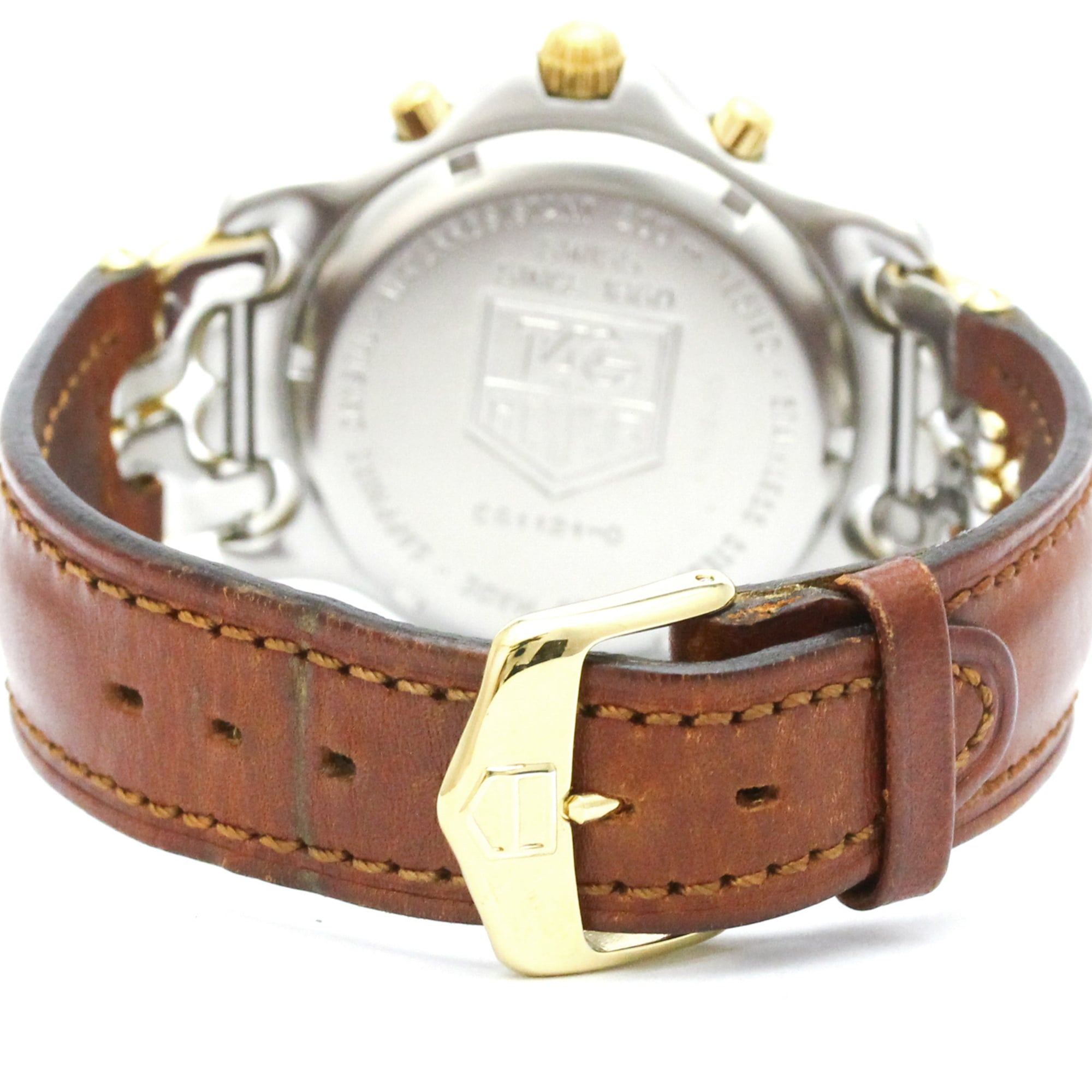 Montre TAG Heuer Sel CG1121 à cadran doré 39mm