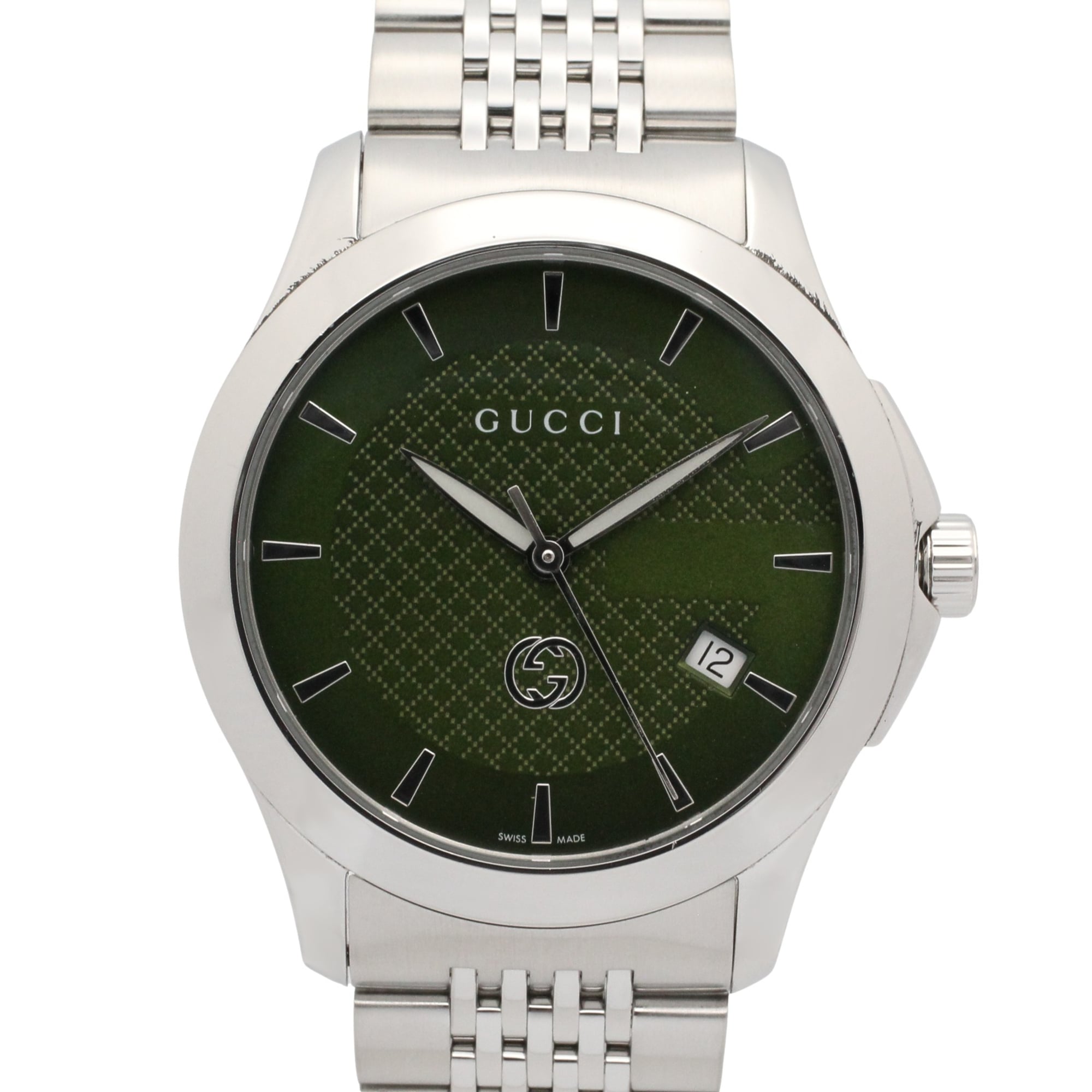 Gucci G-Timeless - Green Dial Stainless steel 38mm Watch