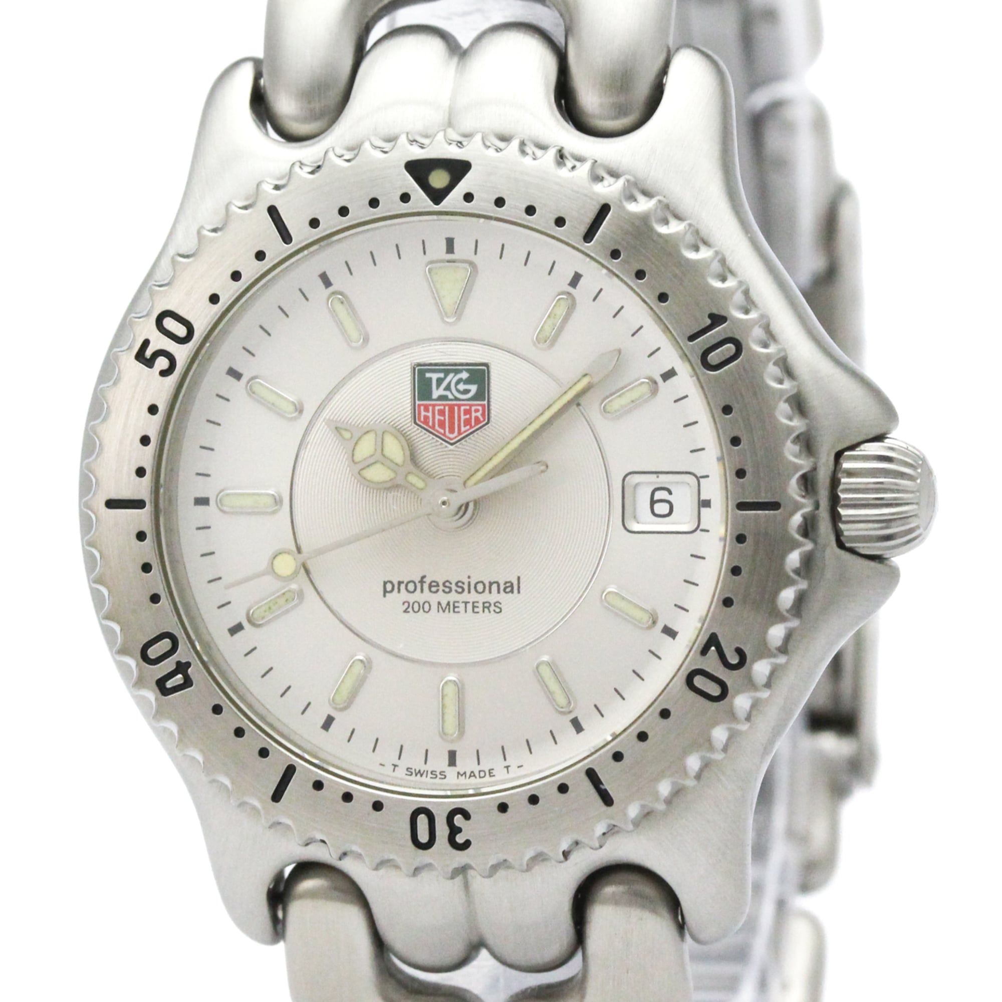 Montre TAG Heuer Sel WG121B à cadran argenté, 34 mm