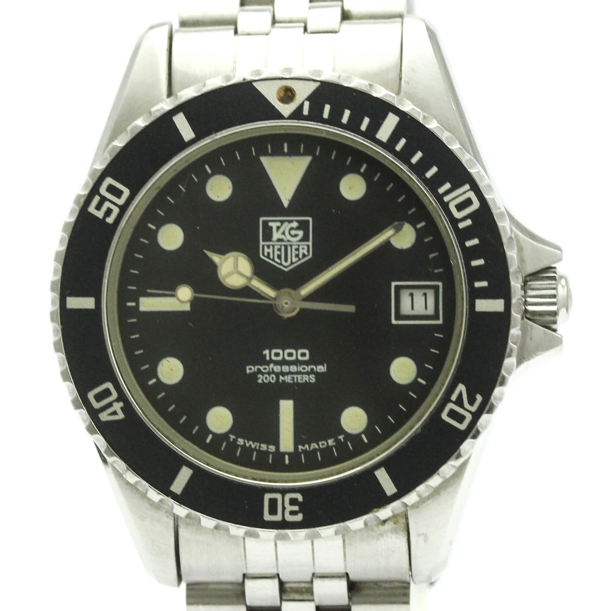 TAG HEUER 1000 Stainless Steel Quartz Mens Watch 980.013