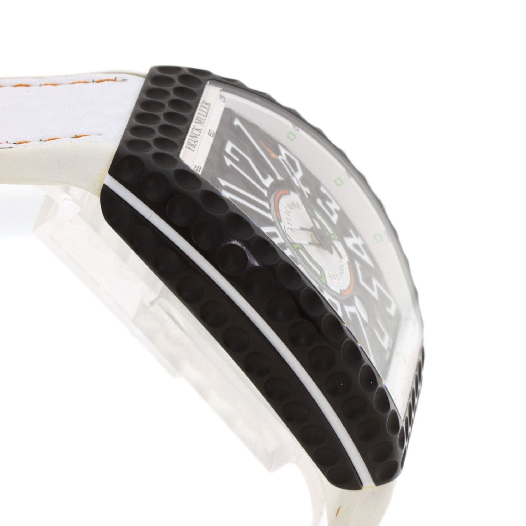 Montre Franck Muller V45SCDT Golf Vanguard Backswing, titane/caoutchouc, pour homme