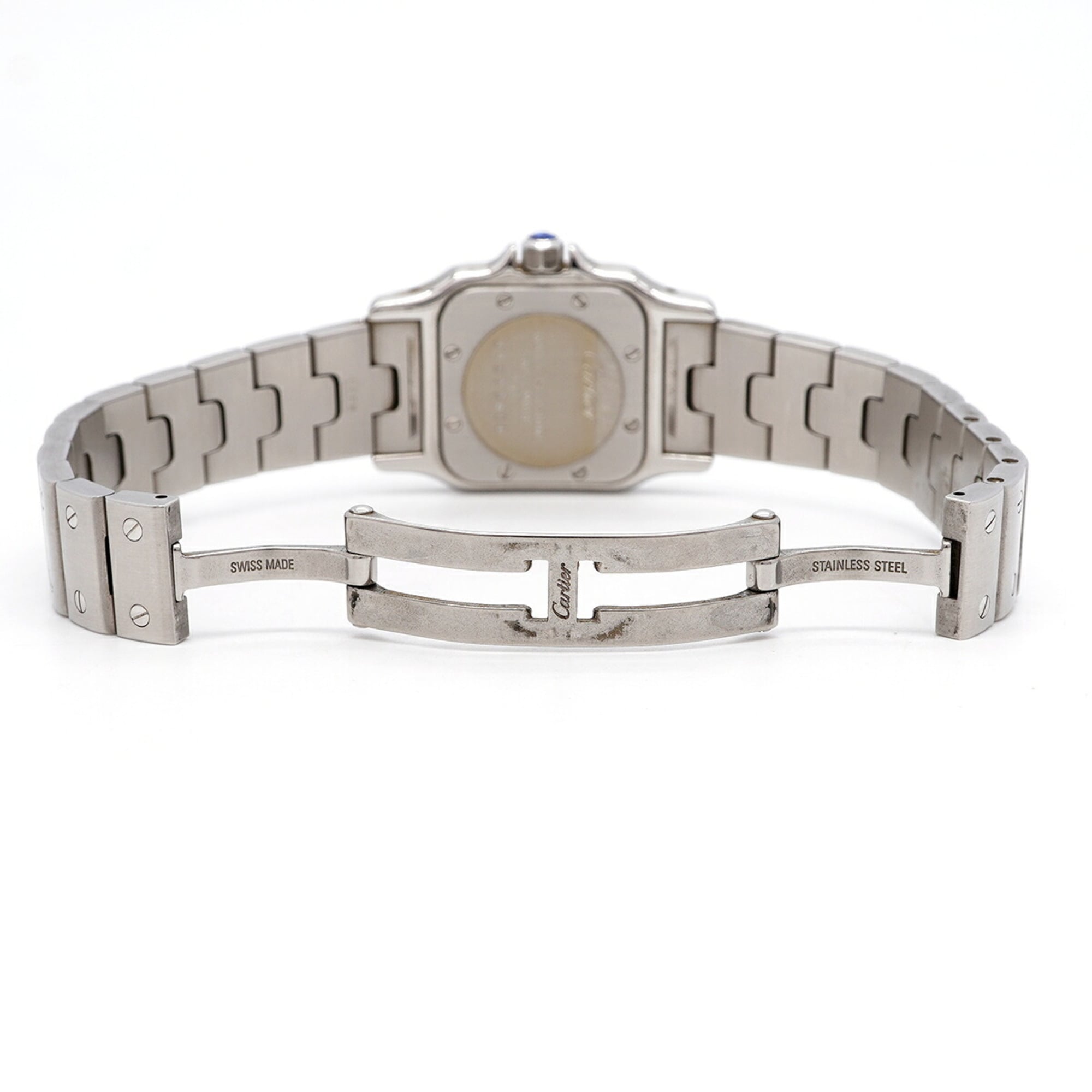 Montre Cartier Santos Galbee SM W20017D6 Ivoire avec cadran de 23 mm