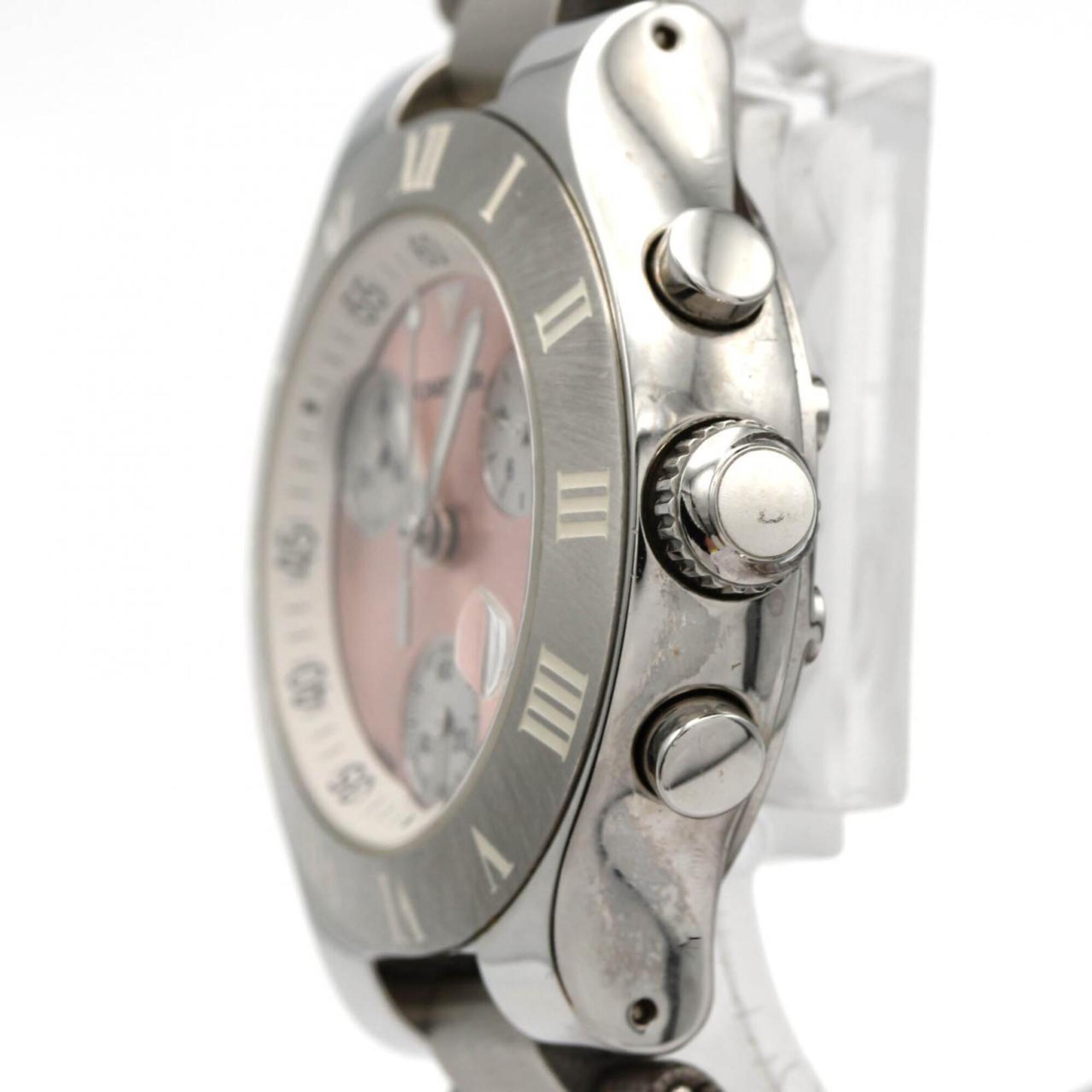 Cartier Chronoscaph SM W1020012 Pink gold Dial 32mm Watch
