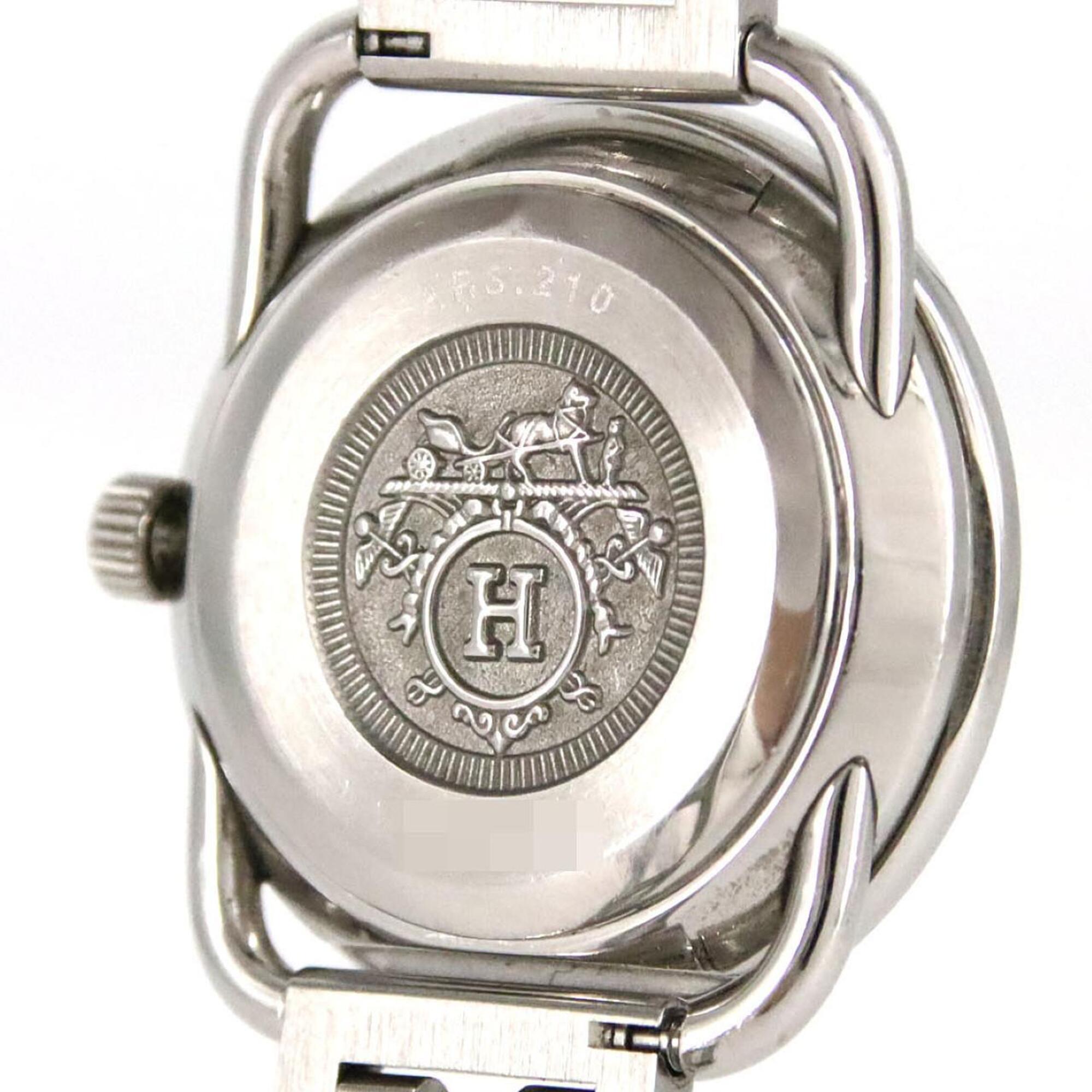 Hermes Arceau AR3.210 Horloge met witte wijzerplaat, 25 mm