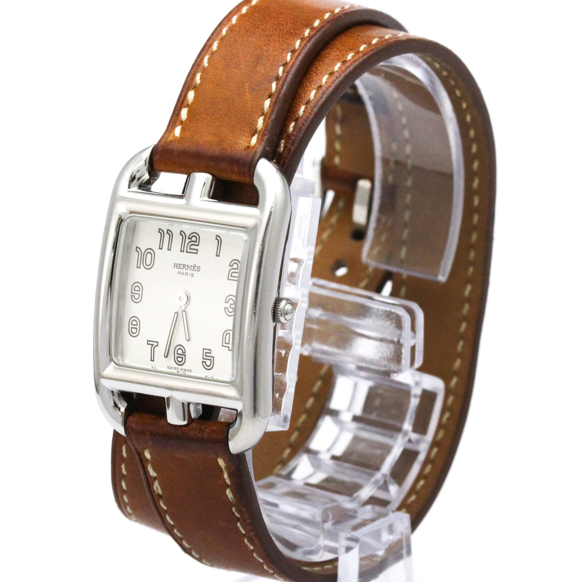 Hermes Cape Cod CC1.210 Silver Dial 22mm Watch