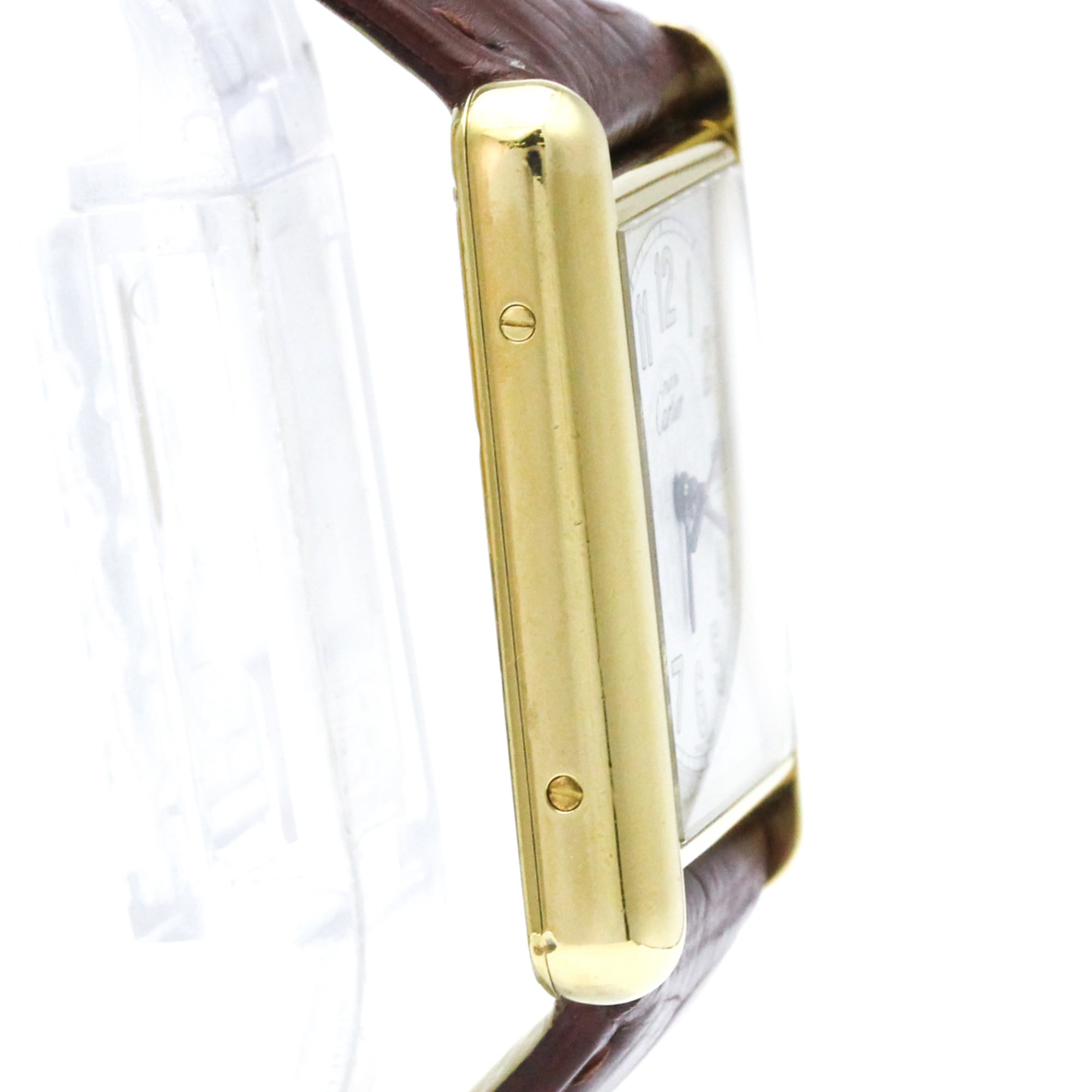 Cartier Must Tank W1013954 White Dial 25mm Watch
