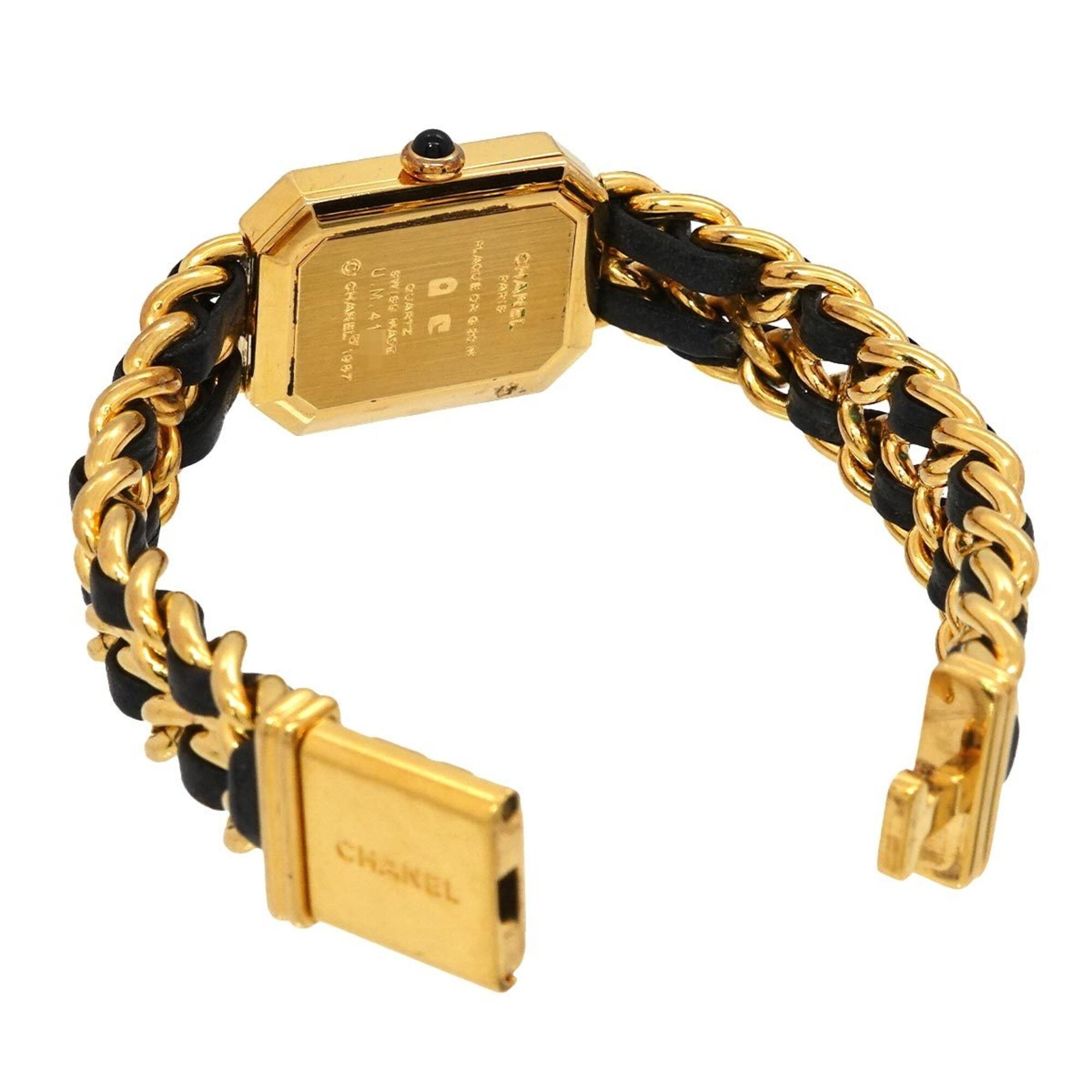 Chanel Premiere H0001 Black Dial 20mm Watch