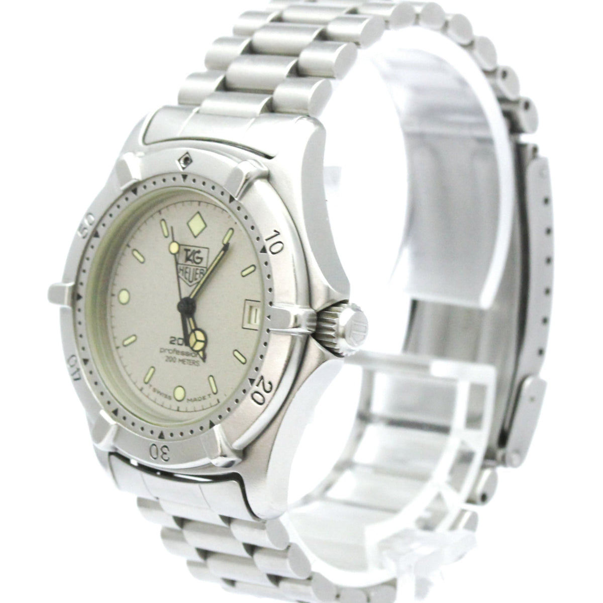 TAG Heuer 2000 Series 962.213 Silver Dial 36mm Watch
